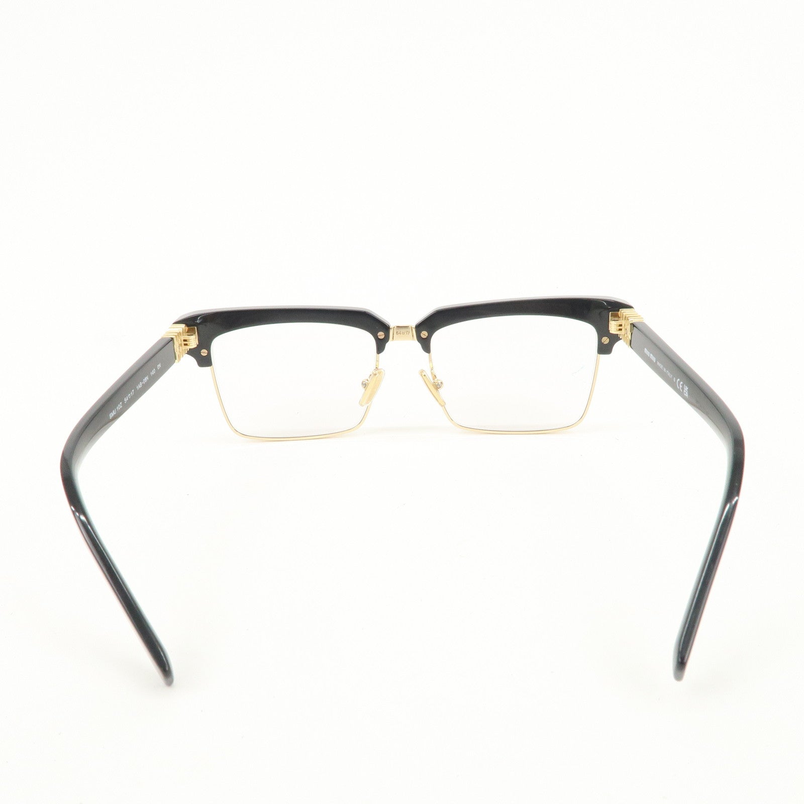 MIU MIU Plastic Metal Sunglasses SMU 10Z 54□17 1AB-08N 140 0N