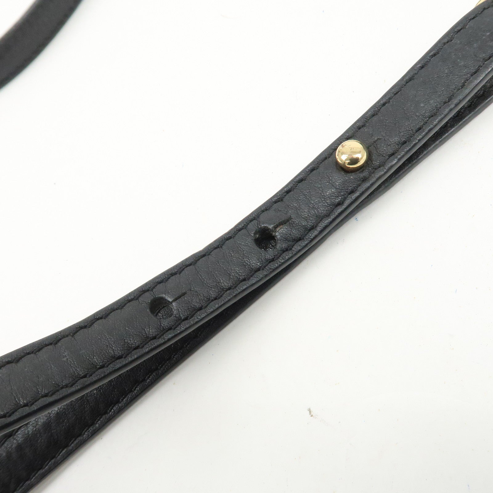 TORY BURCH Logo Leather Shoulder Bag Crossbody Bag Black