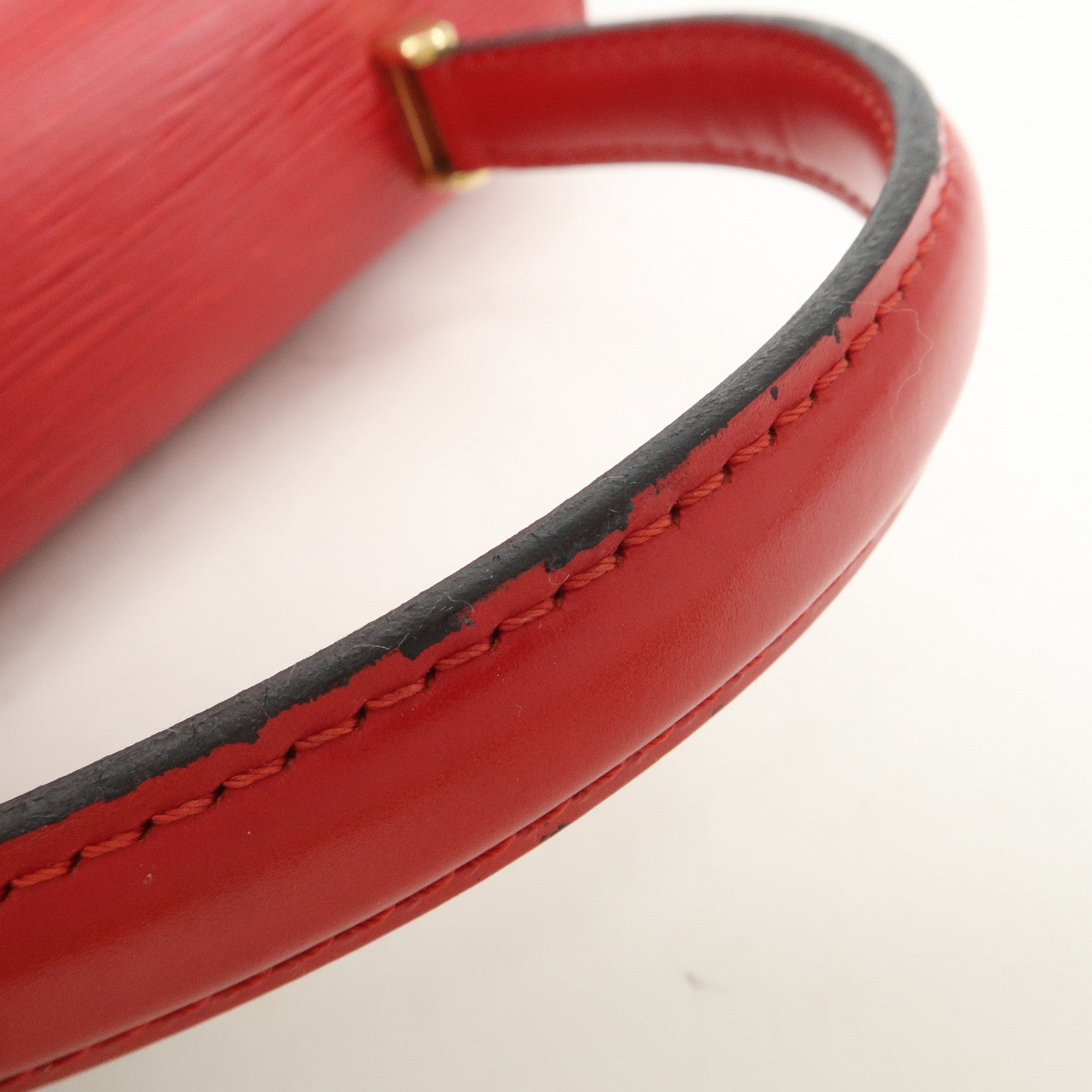 Louis Vuitton Epi Leather Marceau Hand Bag Castilian Red M52377
