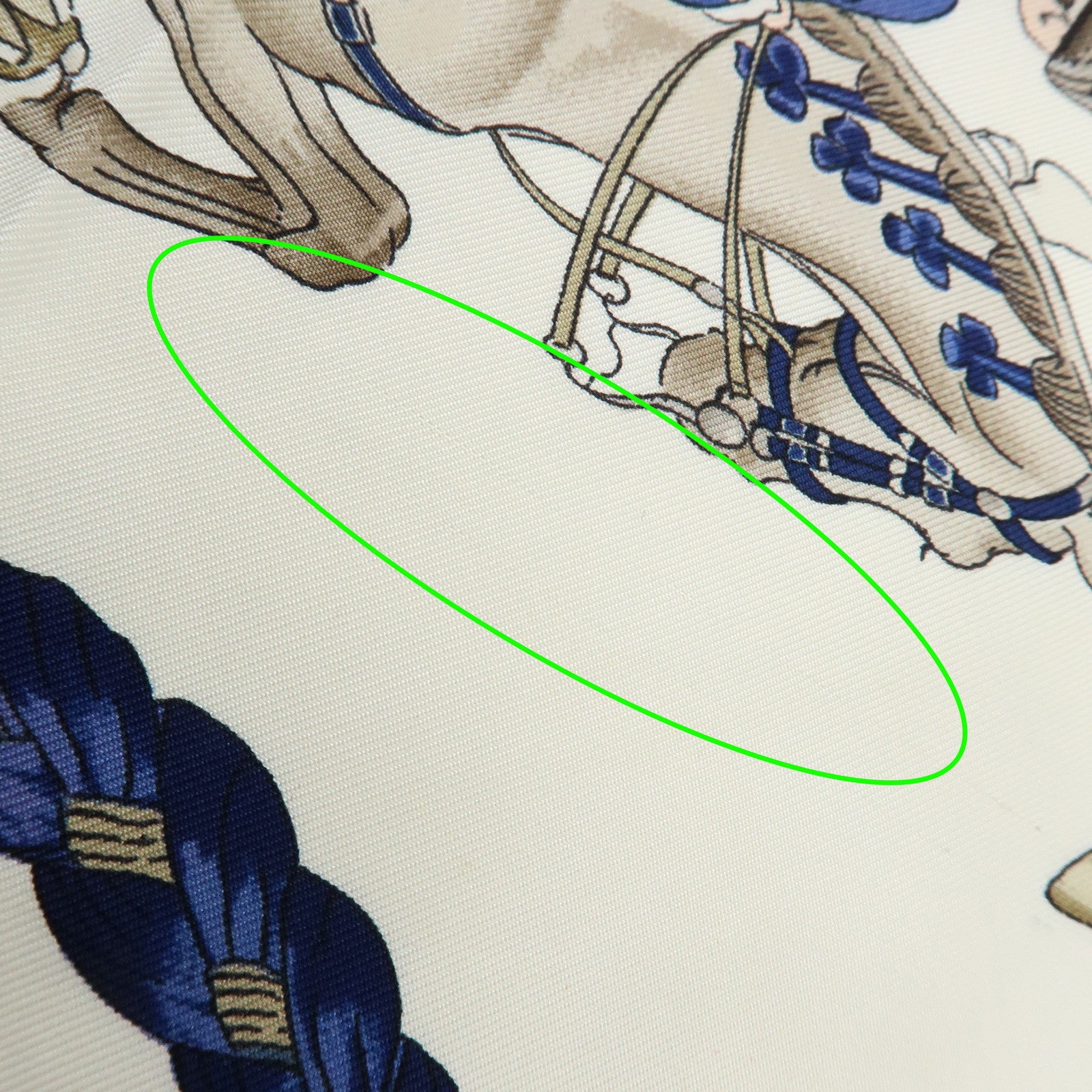 HERMES Carre 90 Set of 2 Silk 100% Scarf REPRISE MORS&FILETS