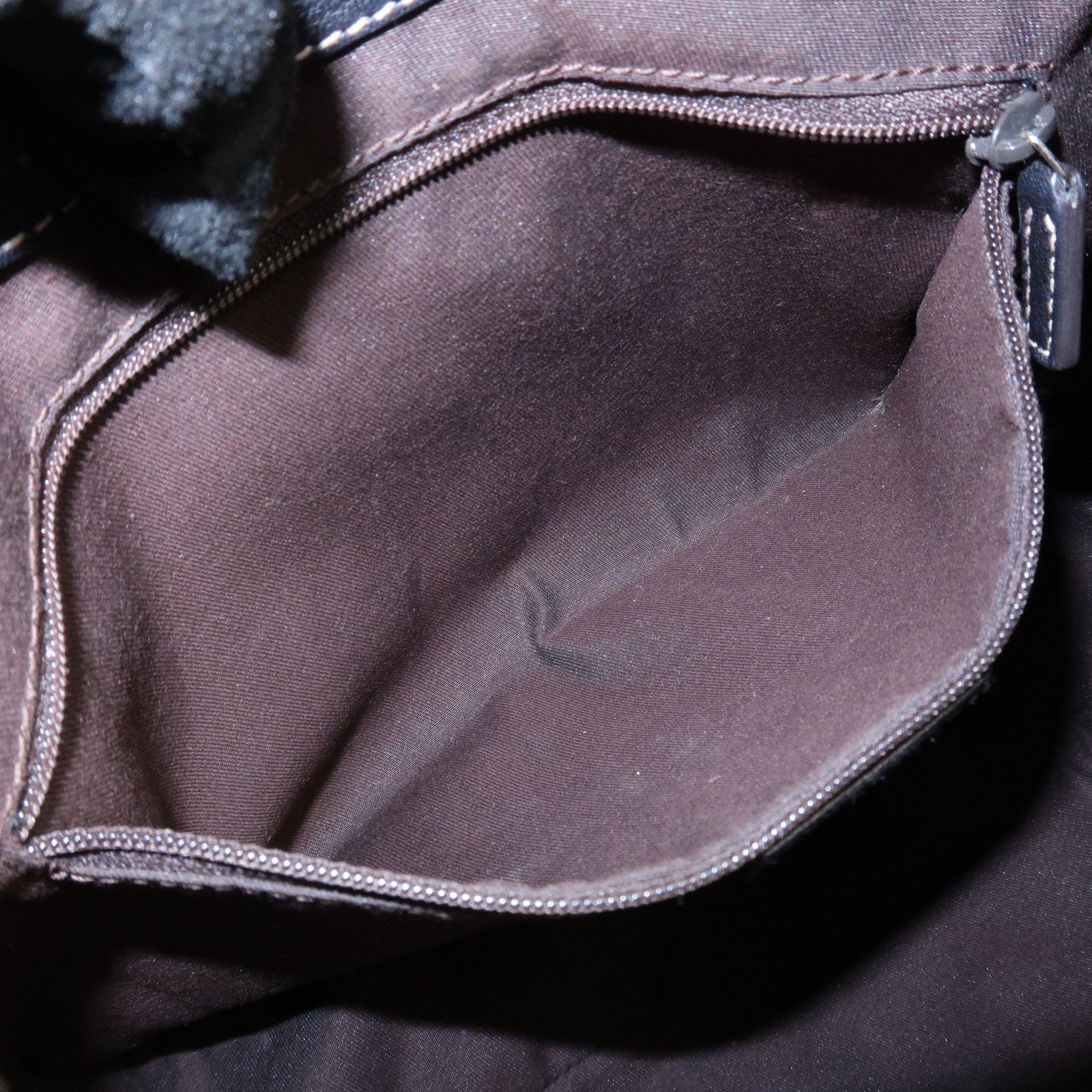 GUCCI Sherry Line GG Canvas Leather Shoulder Bag Beige 233608 Used