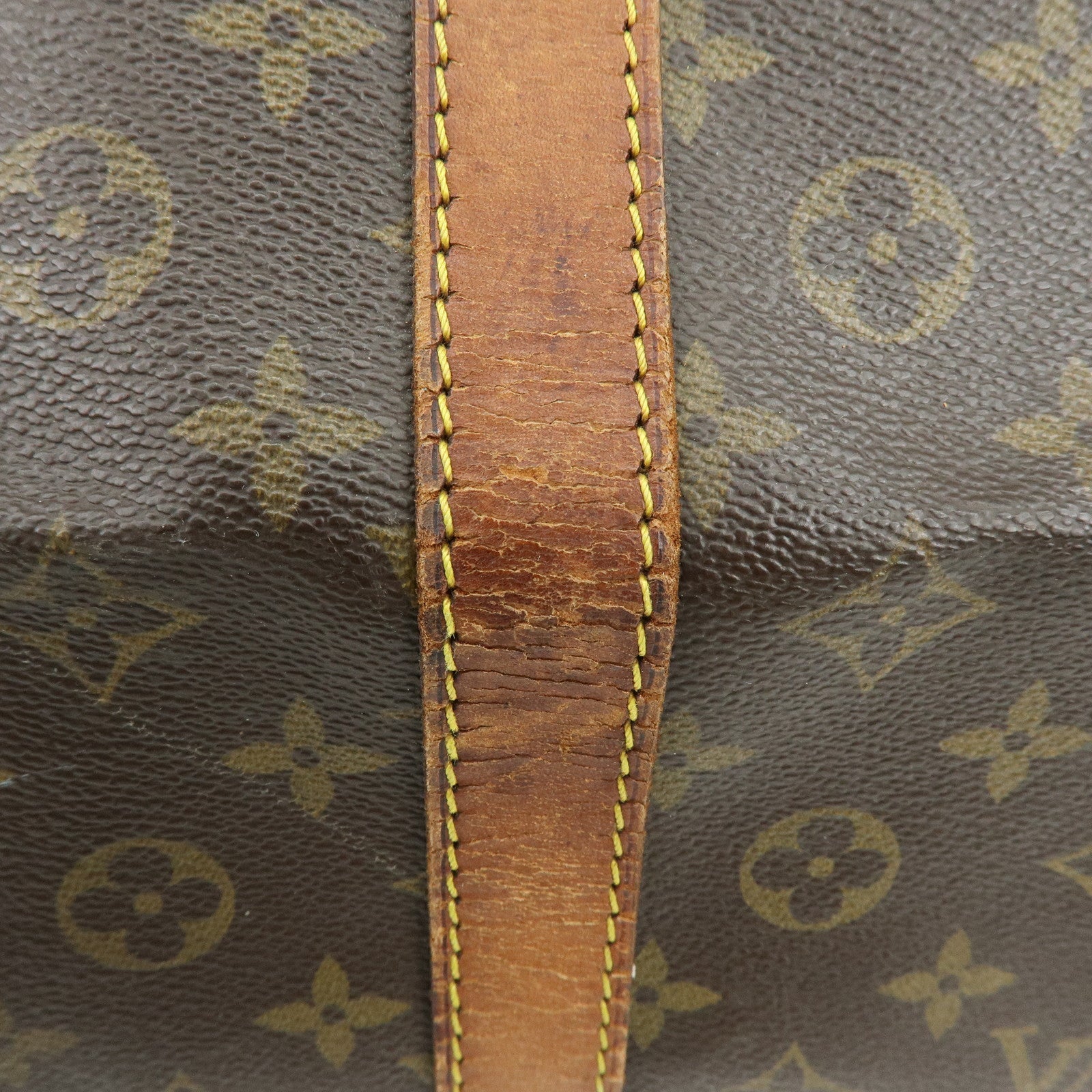 Louis Vuitton Monogram Keep All Bandouliere 60 Boston Bag M41412