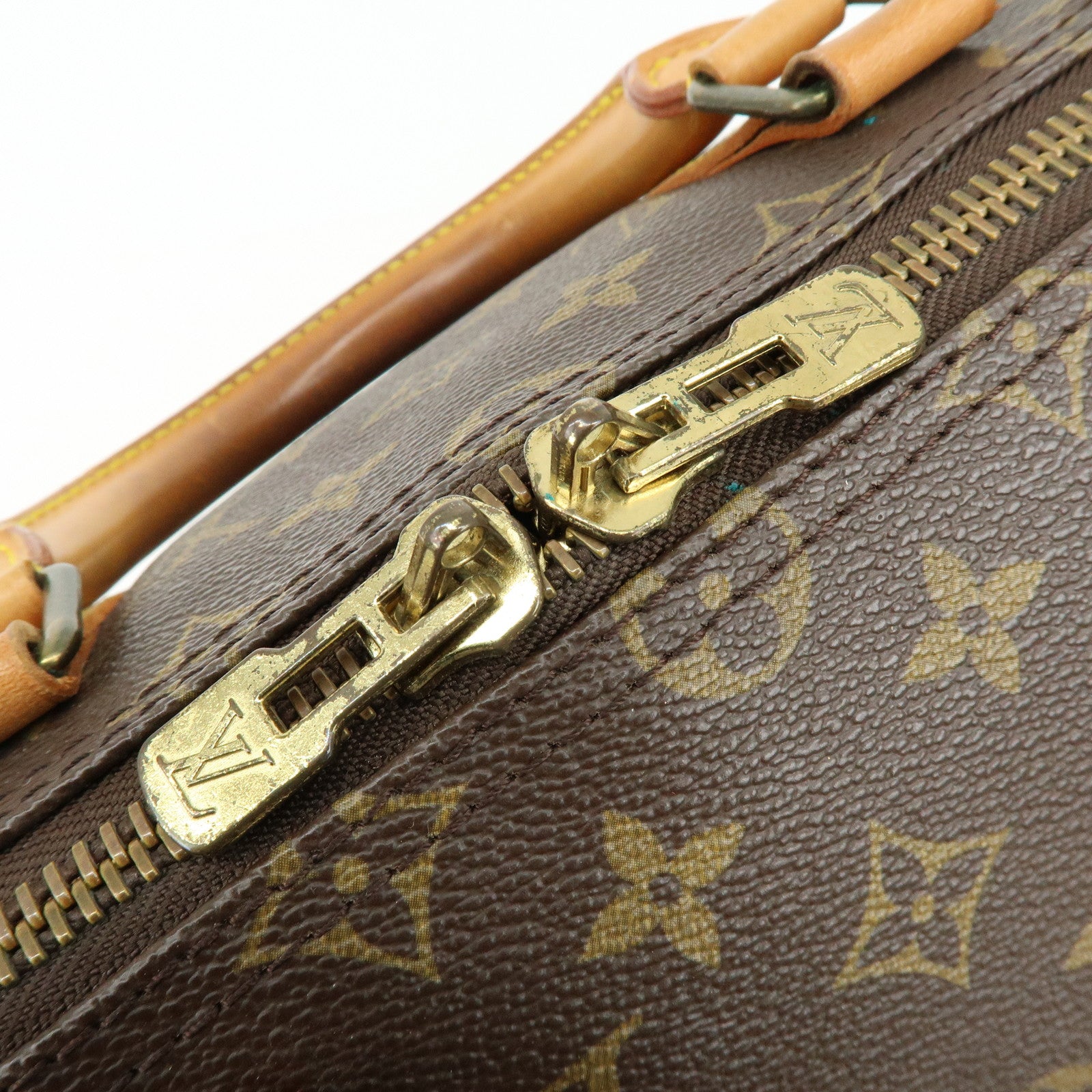 Louis Vuitton Monogram Keep All 50 Boston Bag Brown M41426