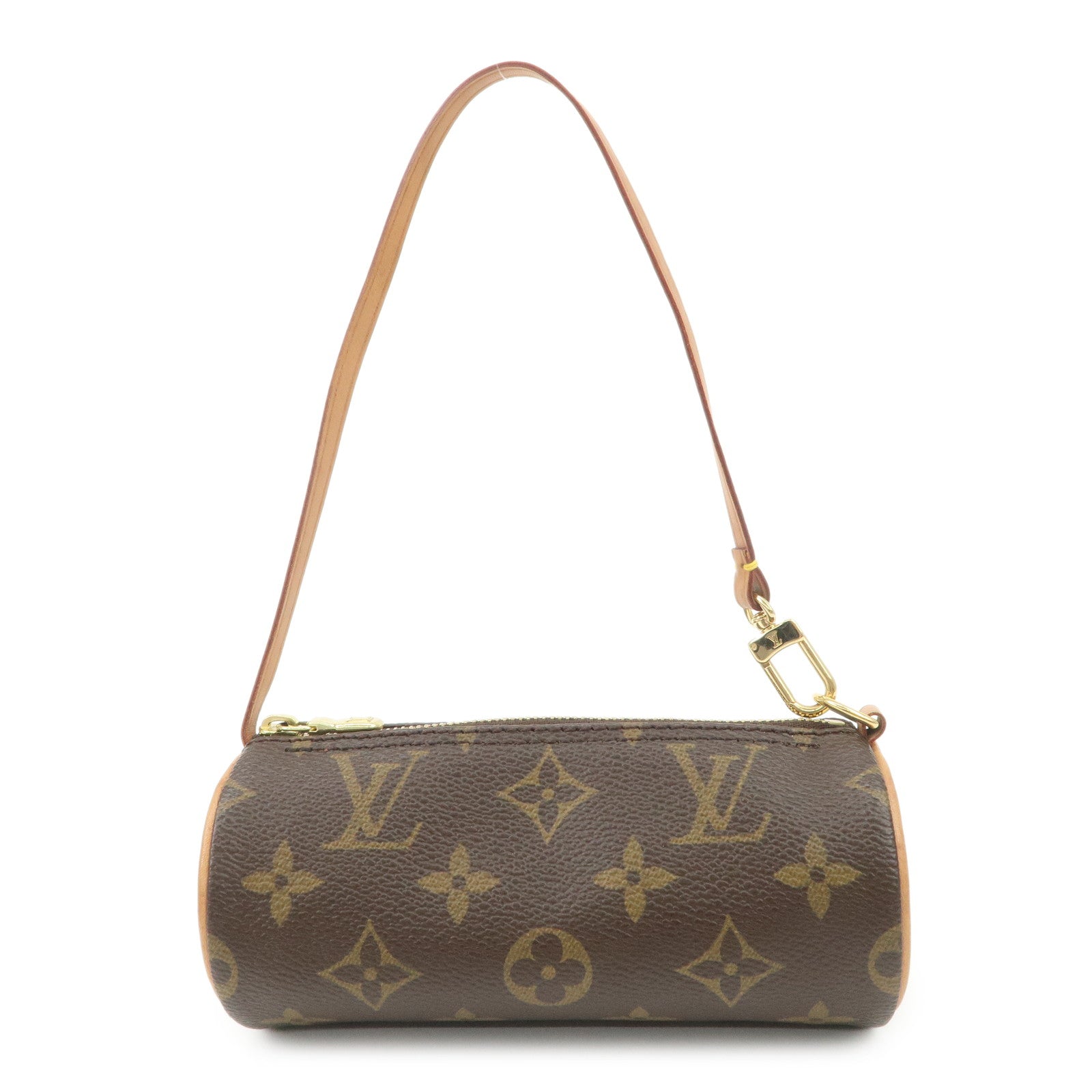 Louis Vuitton Monogram Mini Pouch for Papillon Bag New Style Brown