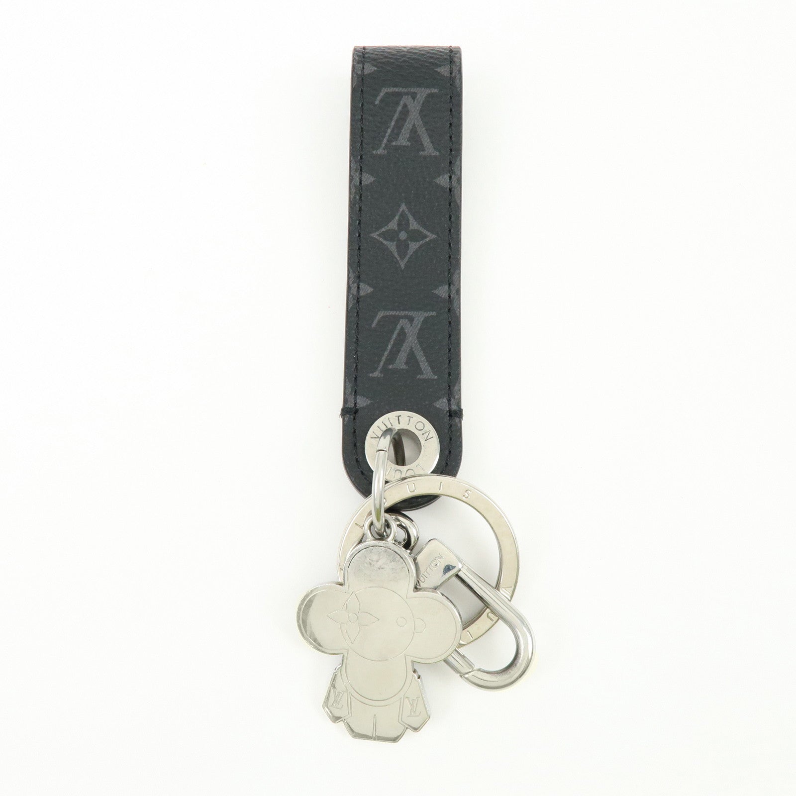 Louis Vuitton Monogram Eclipse Dragonne Vivienne Key Charm 01821