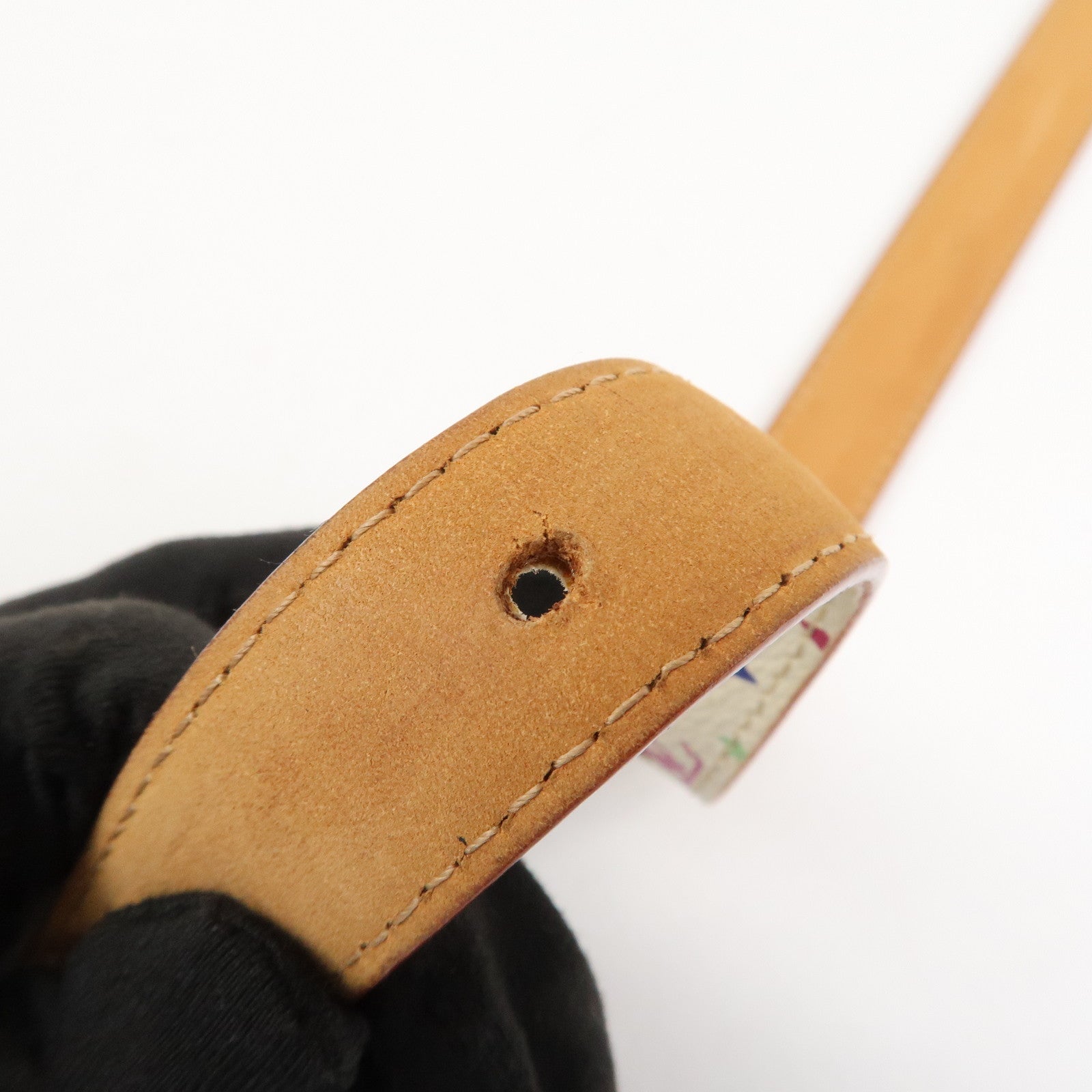 Louis Vuitton Ceinture Monogram Multicolor Leather Belt M9272W Used