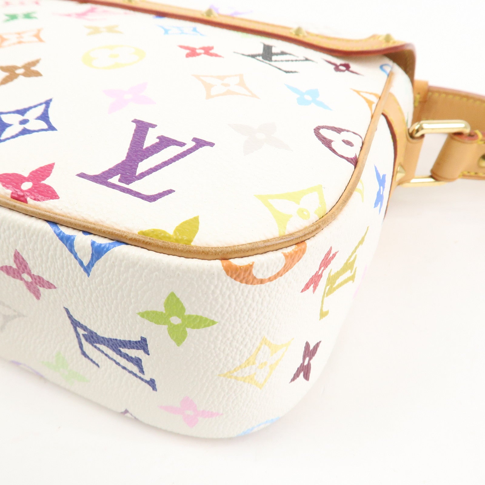 Louis Vuitton Monogram Multicolor Sologne Shoulder Bag Blanc M92661
