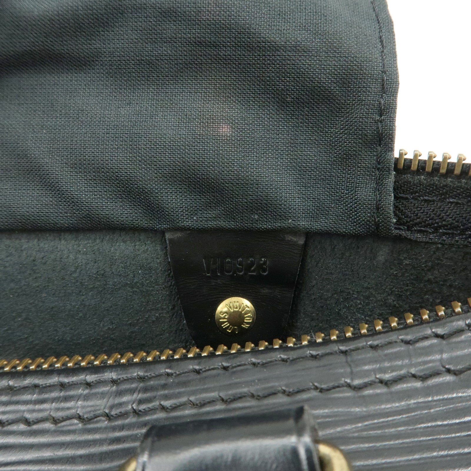 Louis Vuitton Epi Speedy 35 Boston Bag Hand Bag Noir Black M42992