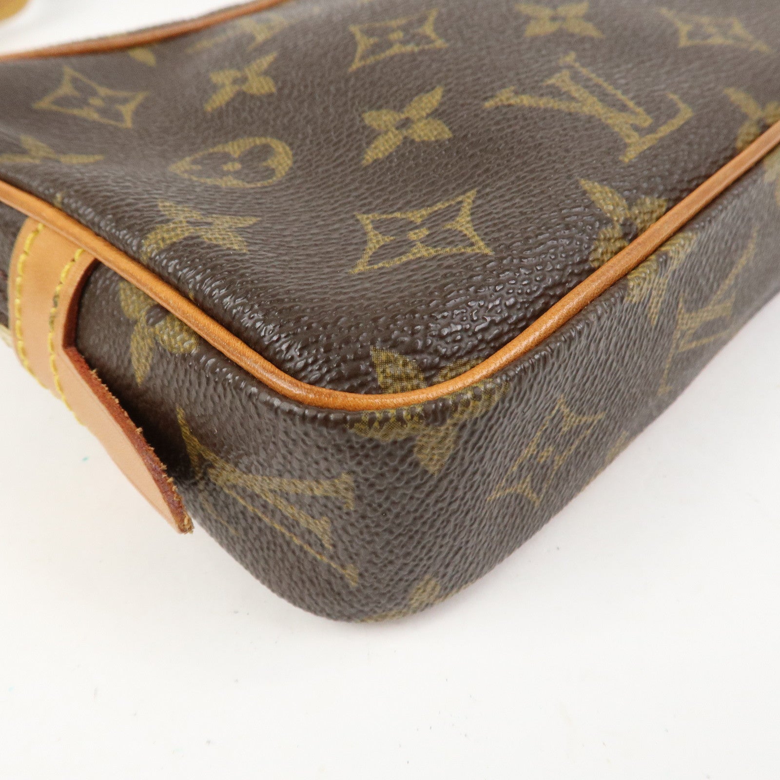 Louis Vuitton Monogram Pochette Marly Bandouliere Bag Brown M51828