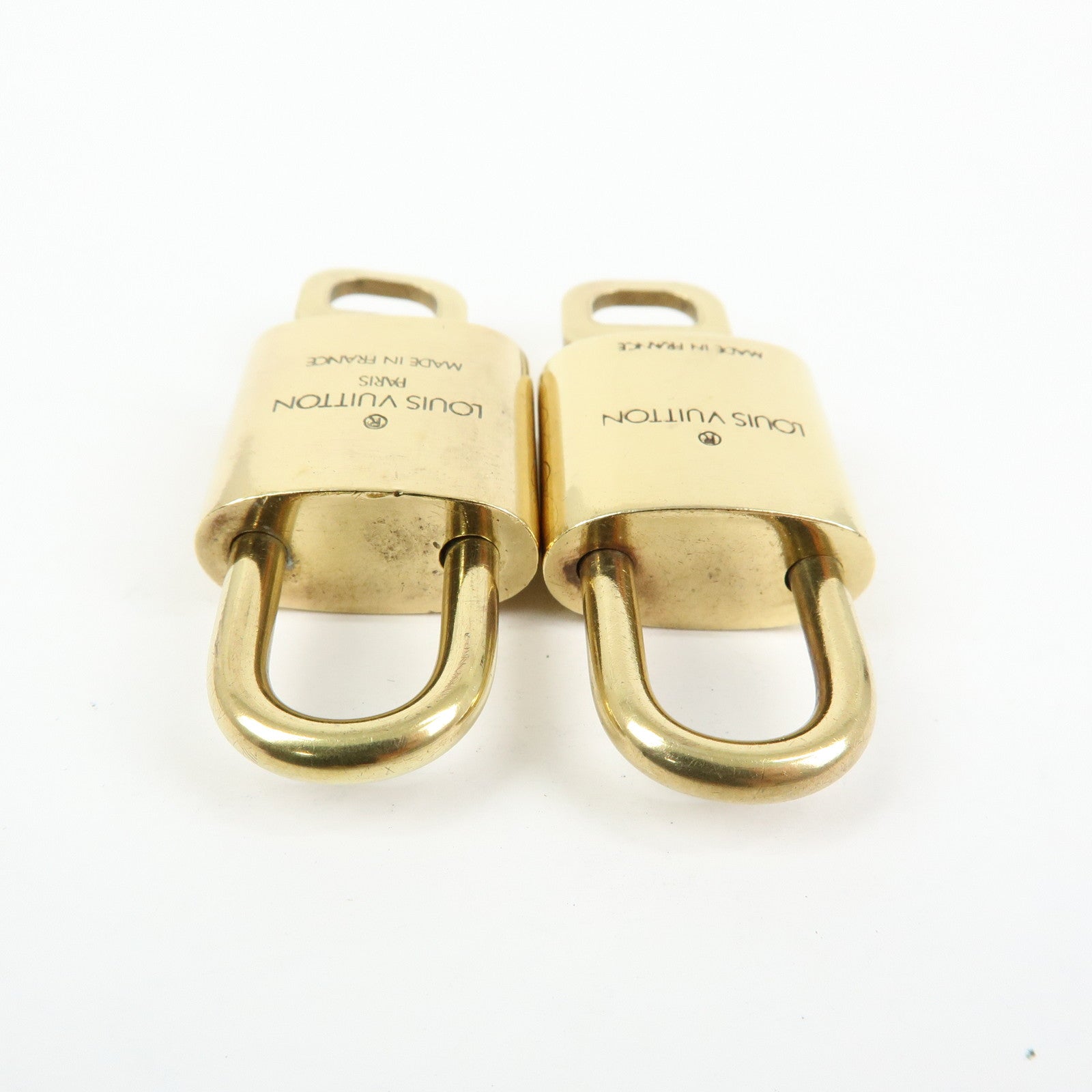 Louis Vuitton Set of 10 Lock & Key Cadena Key Lock Used