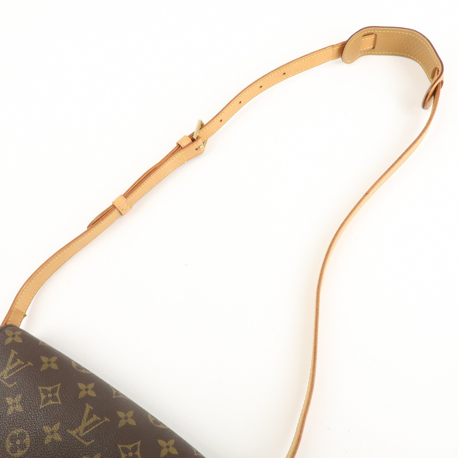 Louis Vuitton Monogram Saint Cloud GM Shoulder Bag Brown M51242 Used