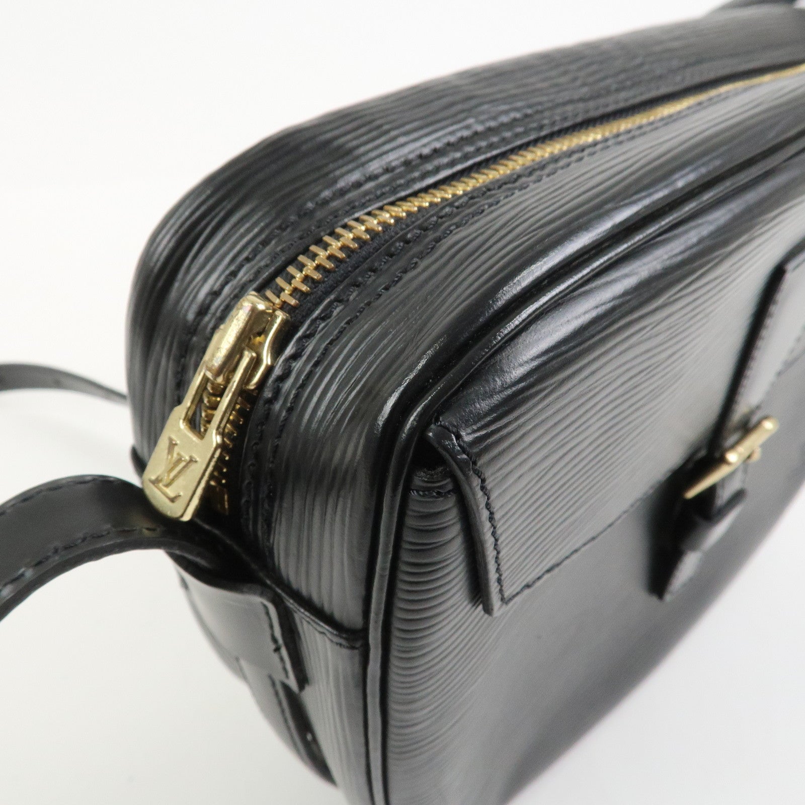 Louis Vuitton Epi Jeune Fille Shoulder Bag Noir M52152