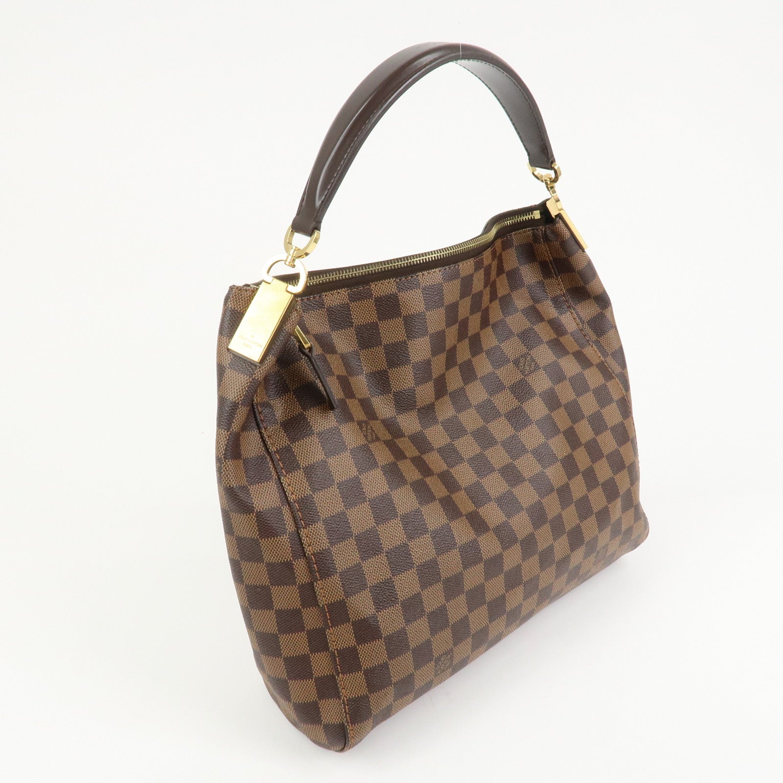 Louis Vuitton Damier Portobello PM Canvas Shoulder Bag N41184