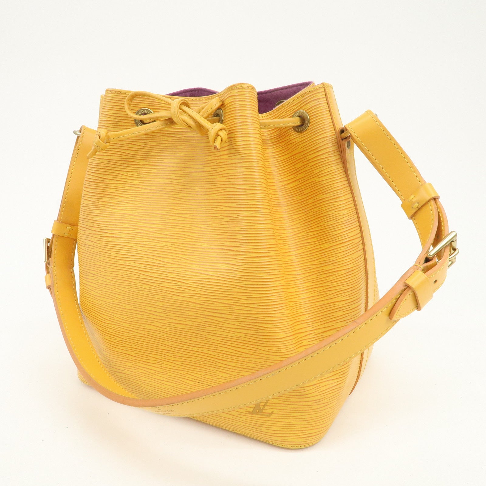 Louis Vuitton Epi Petit Noe Shoulder Bag Tassili Yellow M44109