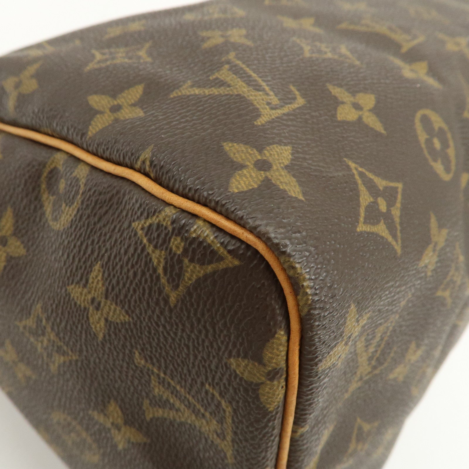 Louis Vuitton Monogram Speedy 30 Boston Bag Hand Bag Brown M41526
