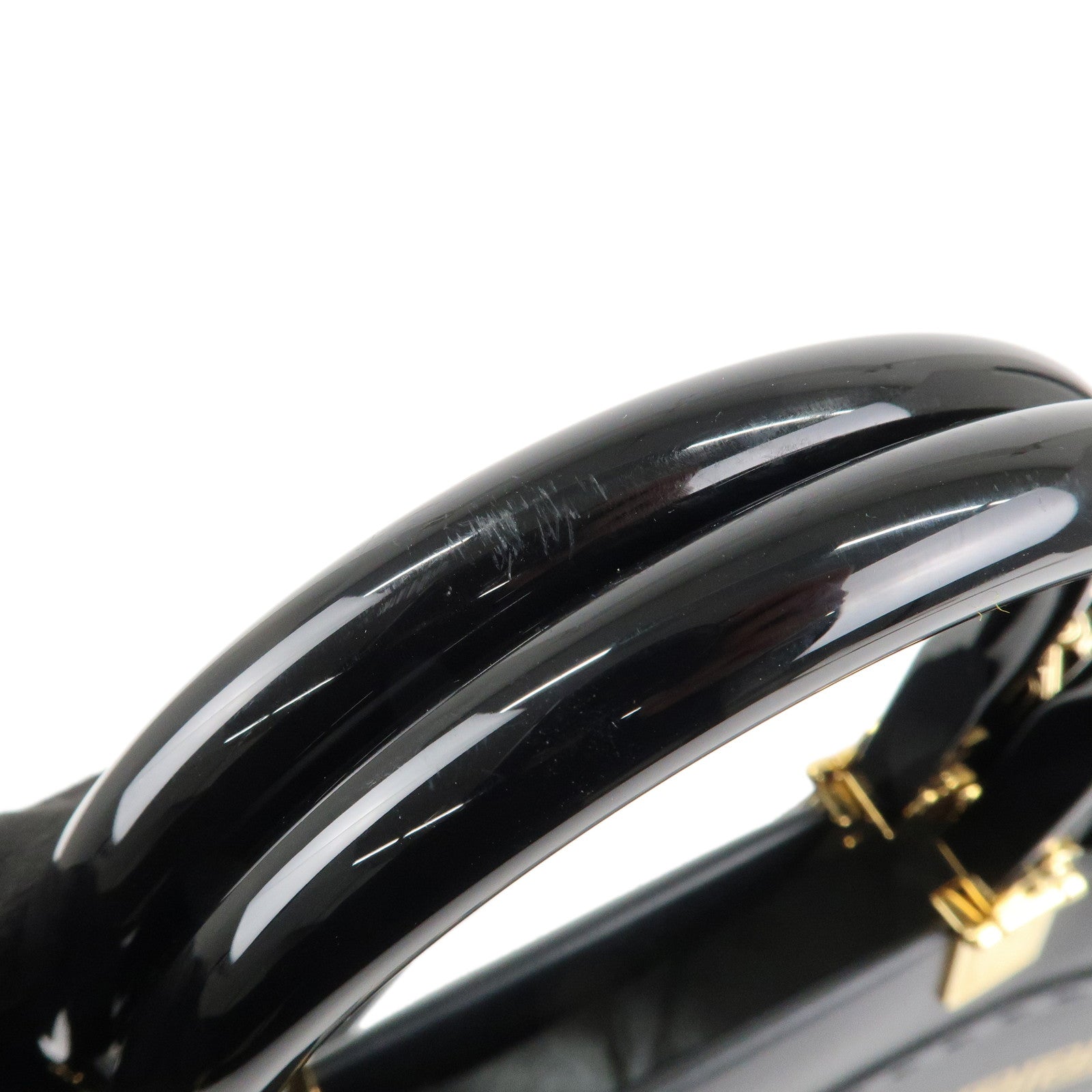 FENDI VERSACE FENDACE Leather Sunshine Medium Tote Bag 8BH386 Used