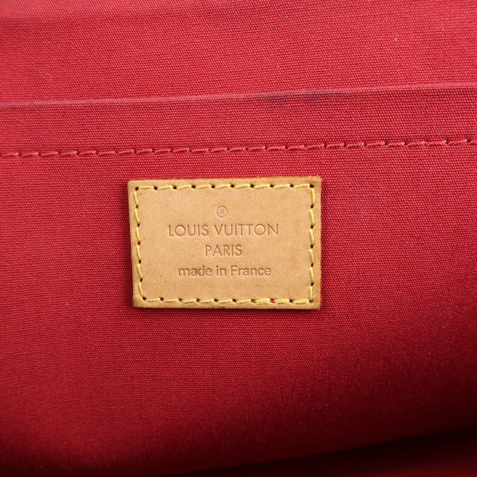 Louis Vuitton Vernis Rosewood Avenue Hand Bag Pomme D'Amour M93507 Used