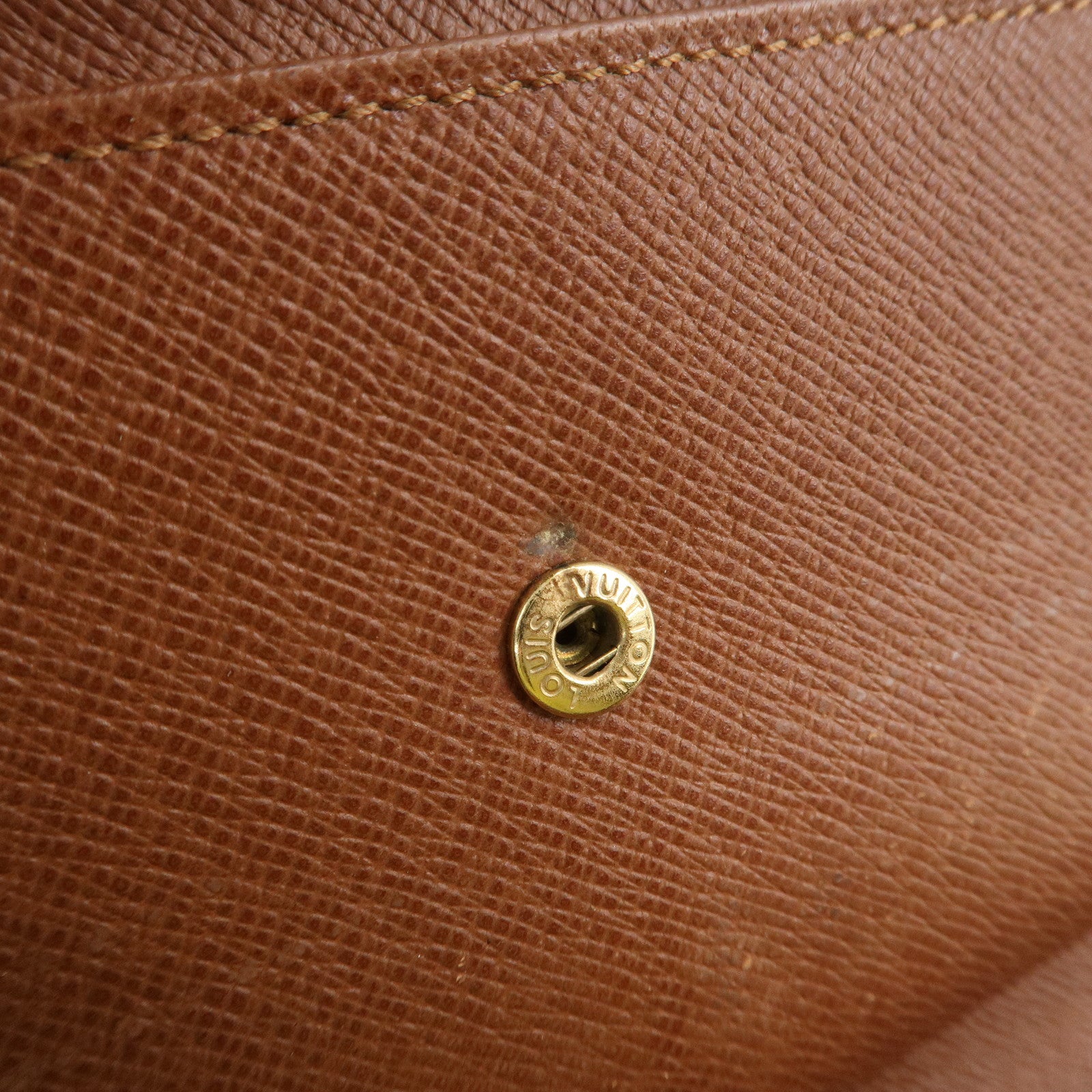 Louis Vuitton Set of 2 Monogram Canvas Long Wallet M61215 Used