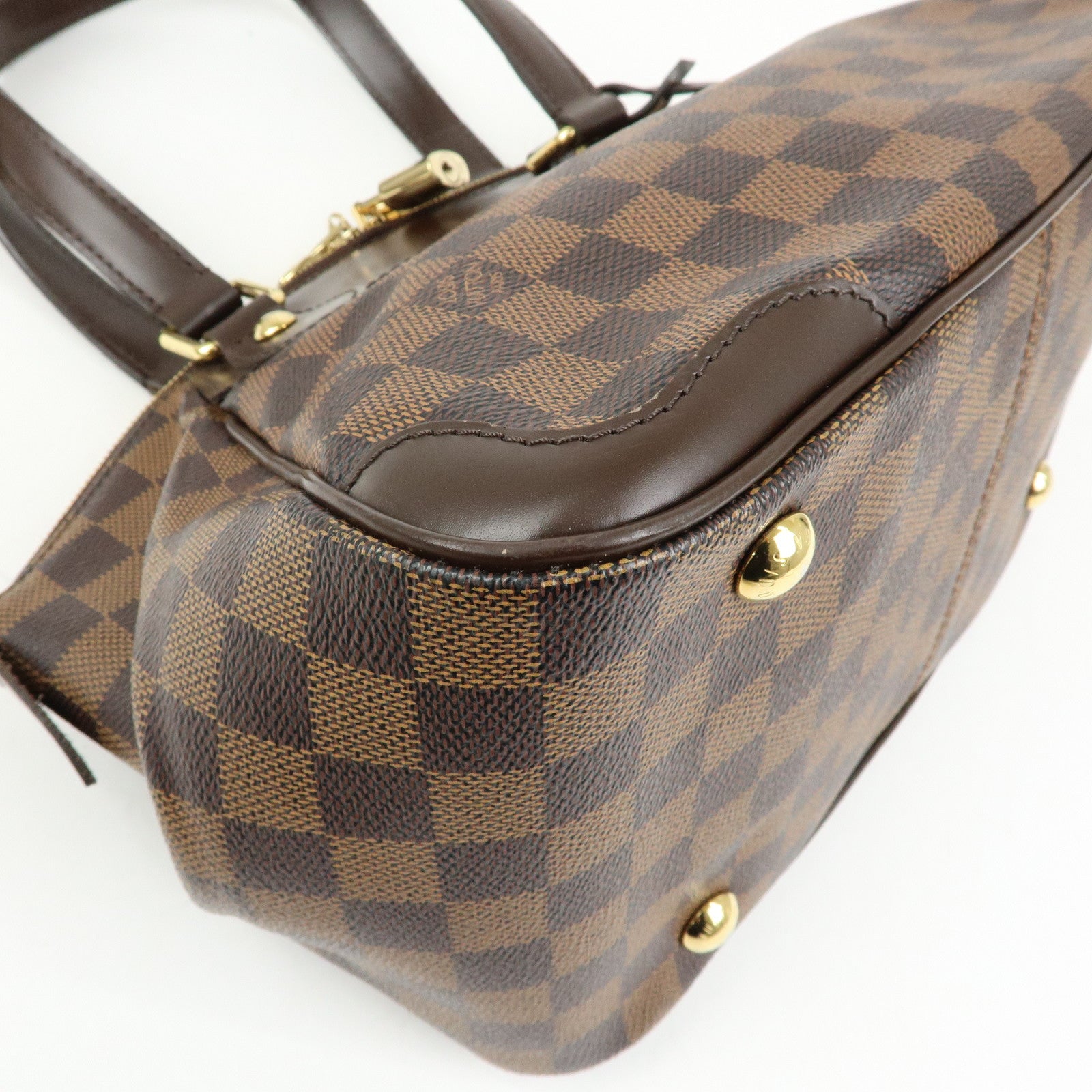 Louis Vuitton Damier Verona PM Hand Bag Damier Ebene N41117
