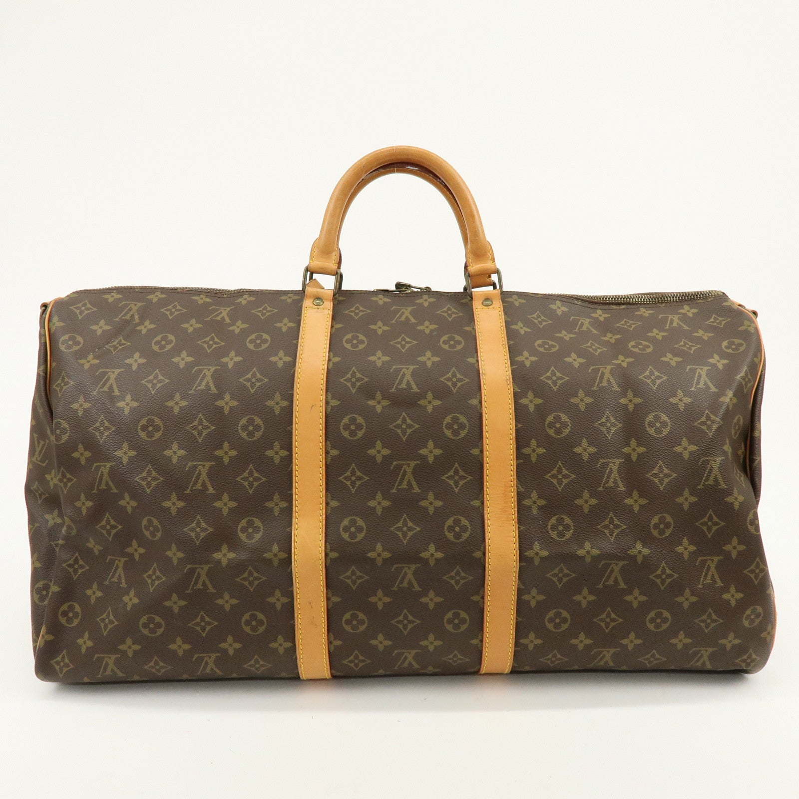 Louis Vuitton Monogram Keep All Bandouliere 60 Boston Bag M41412