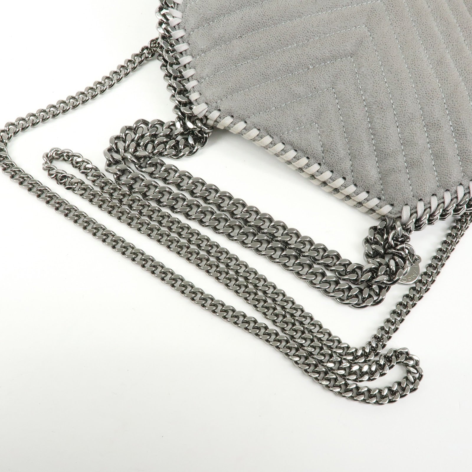 STELLA MCCARTNEY Falabella 2Way Bag Chain Shoulder Bag Gray