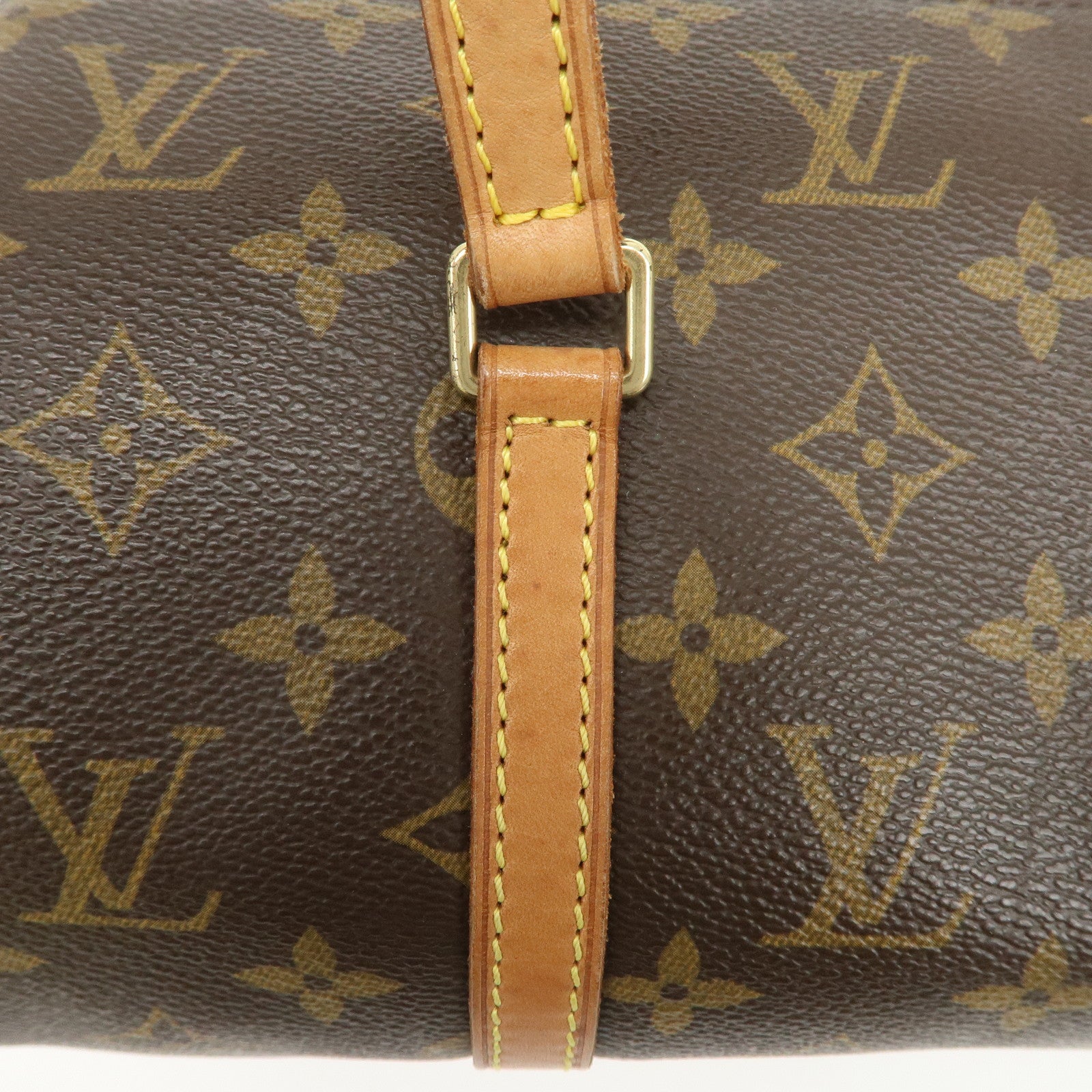 Louis Vuitton Monogram Papillon 30 Hand Bag New Style Brown M51385