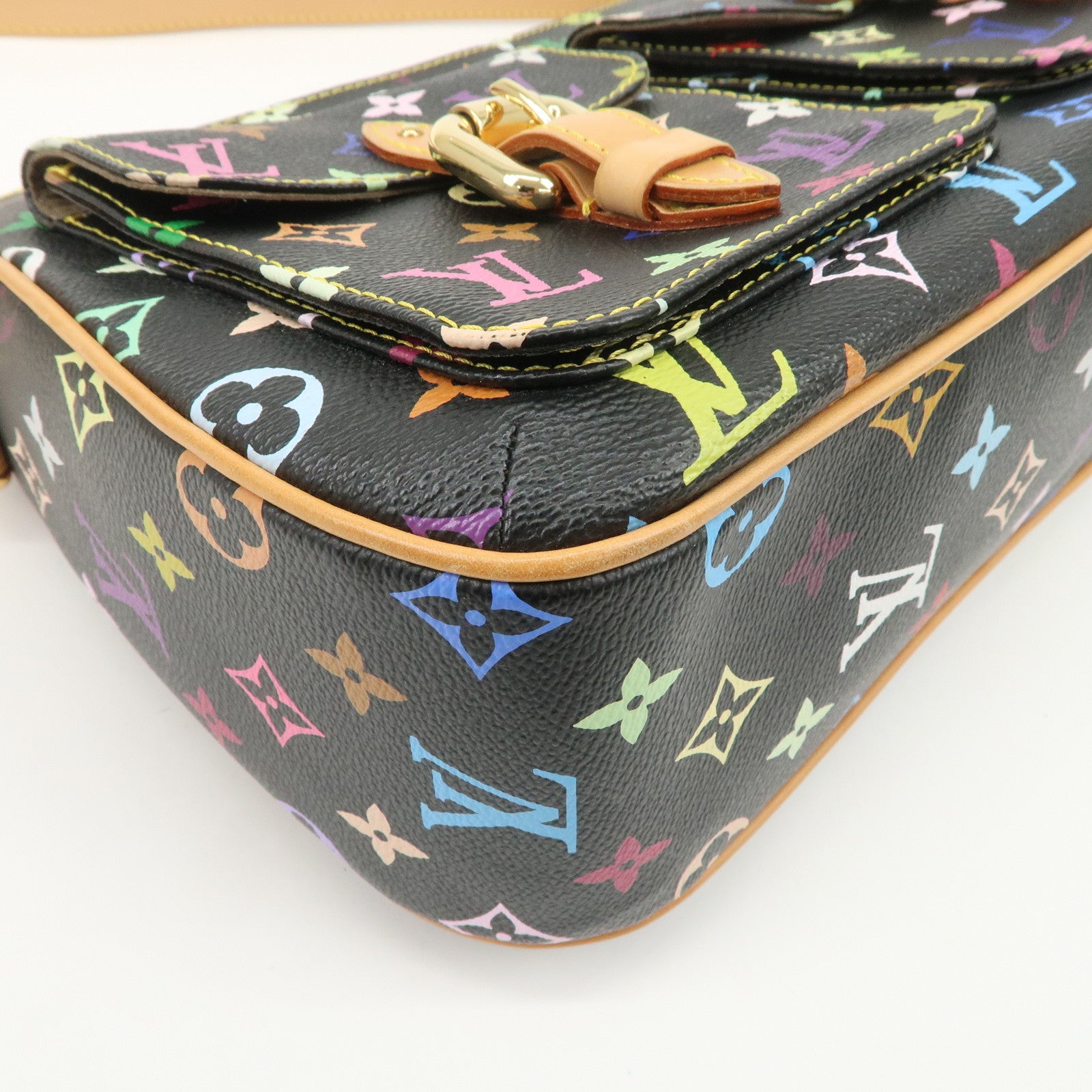 Louis Vuitton Monogram Multicolor Lodge GM Shoulder Bag M40052