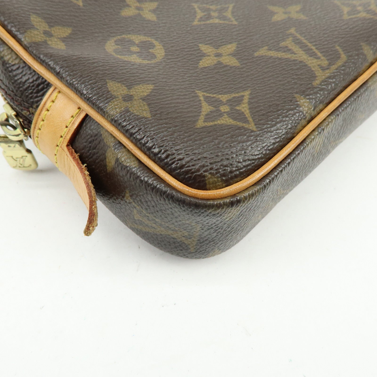 Louis Vuitton Monogram Pochette Marly Bandouliere Bag Brown M51828