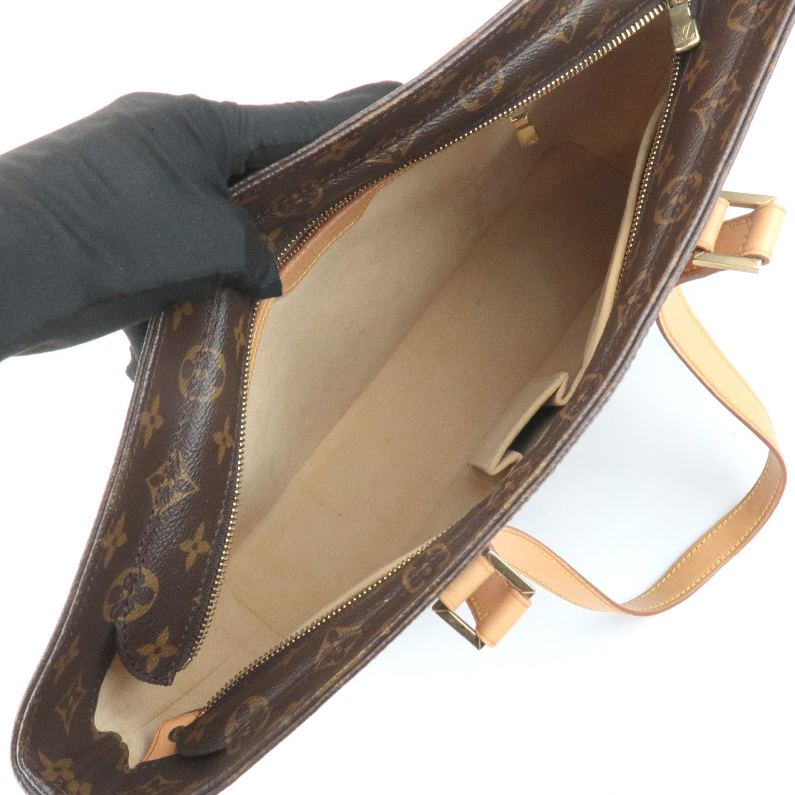 Louis Vuitton Monogram Luco Tote Bag Hand Bag Brown M51155