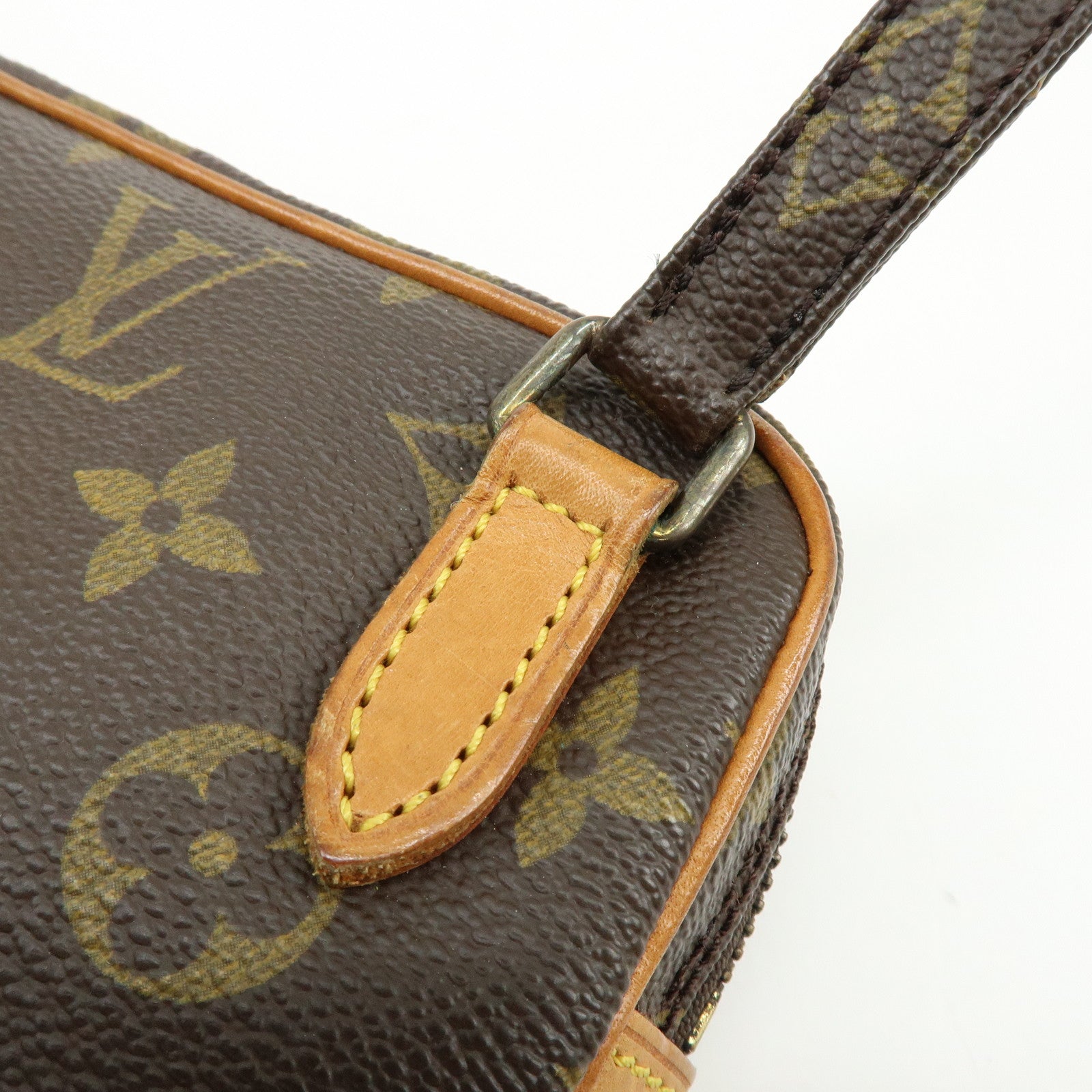 Louis Vuitton Monogram Pochette Marly Bandouliere Bag Brown M51828