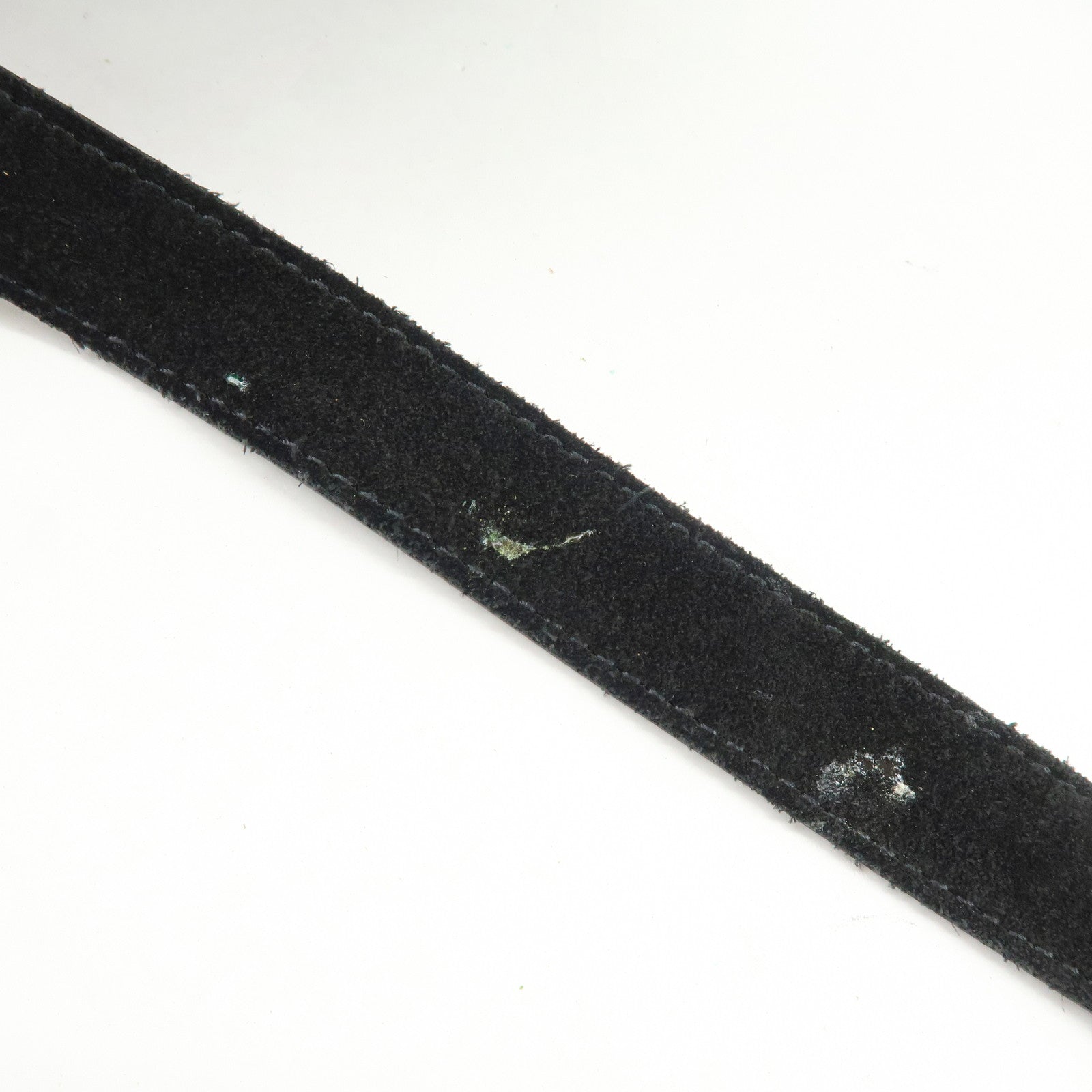 SAINT LAURENT PARIS Cassandra Suede Shoulder Crossbody Bag Black