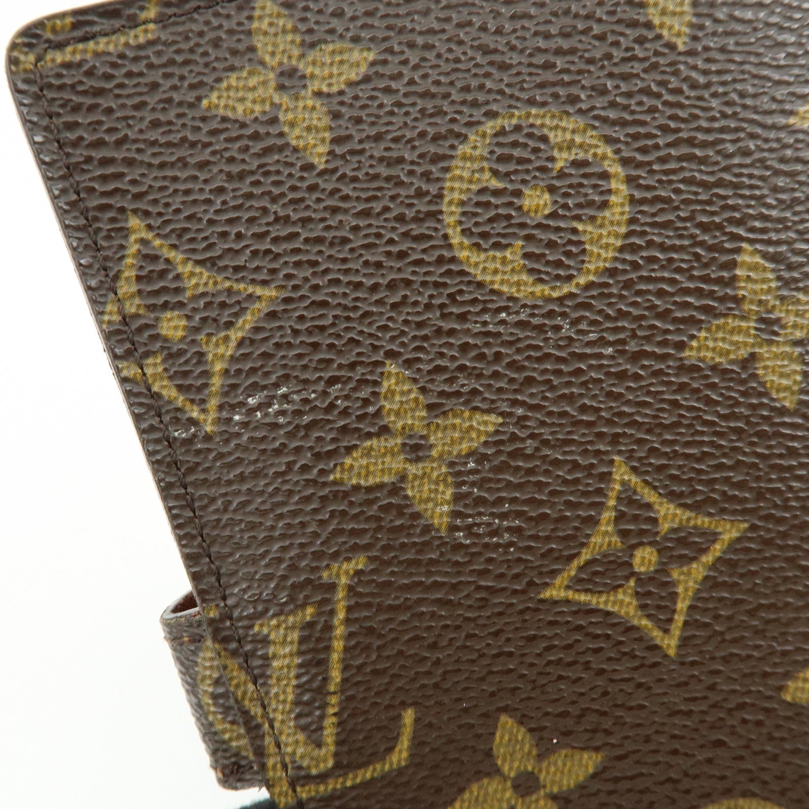 Louis Vuitton Monogram Agenda PM Planner Cover Brown R20005