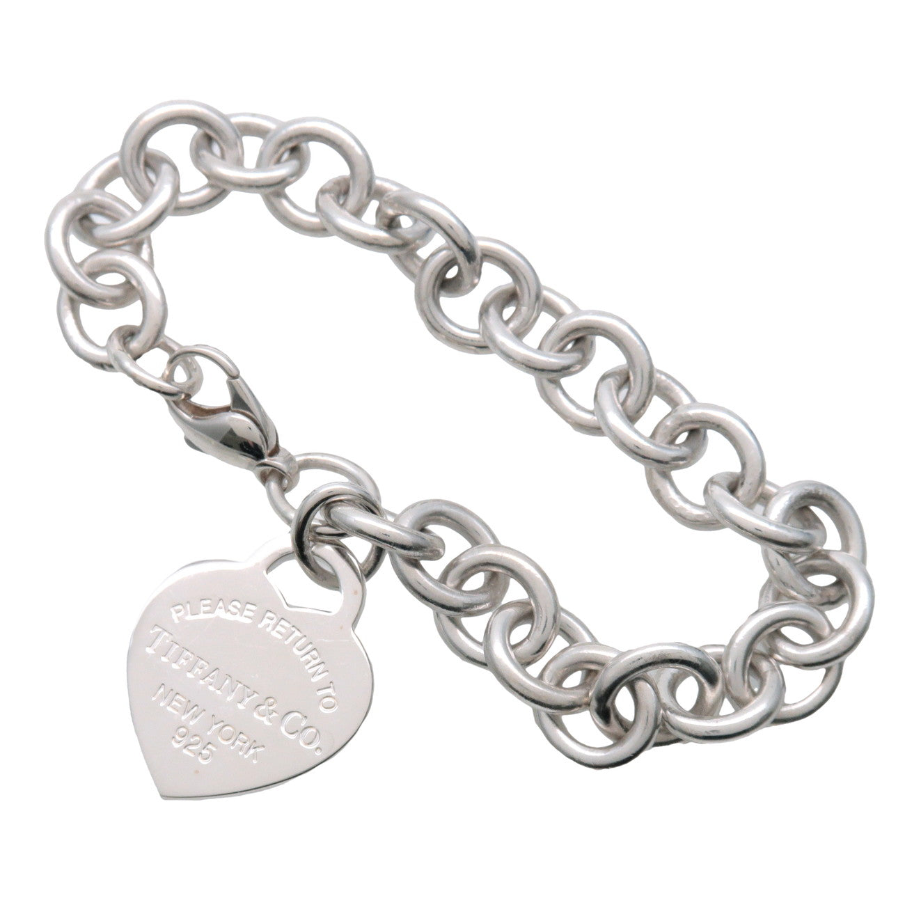 Tiffany & Co Return to Tiffany Heart Tag Bracelet SV925 Silver