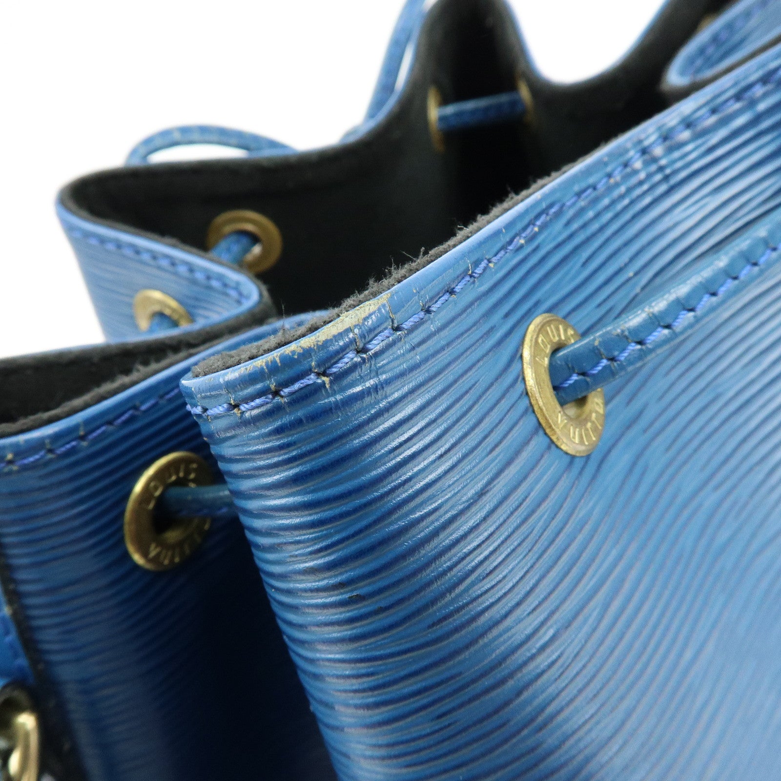 Louis Vuitton Epi Petit Noe Shoulder Bag Toledo Blue M44105