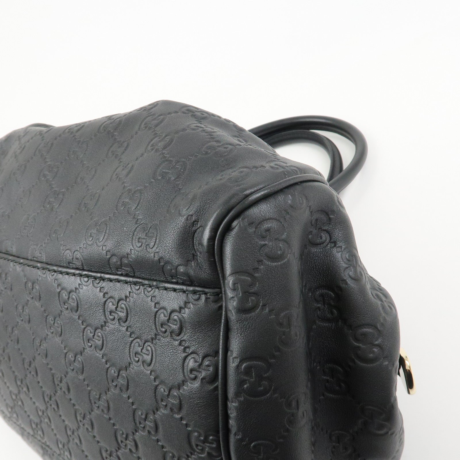 GUCCI Sukey Interlocking G Guccissima Leather 2Way Bag 223974