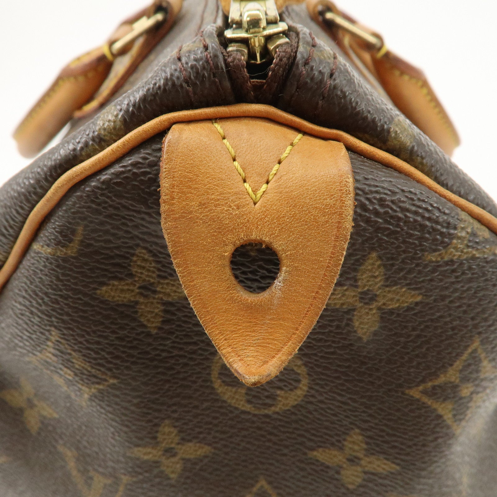 Louis Vuitton Monogram Speedy 35 Hand Bag Boston Bag M41524 Used