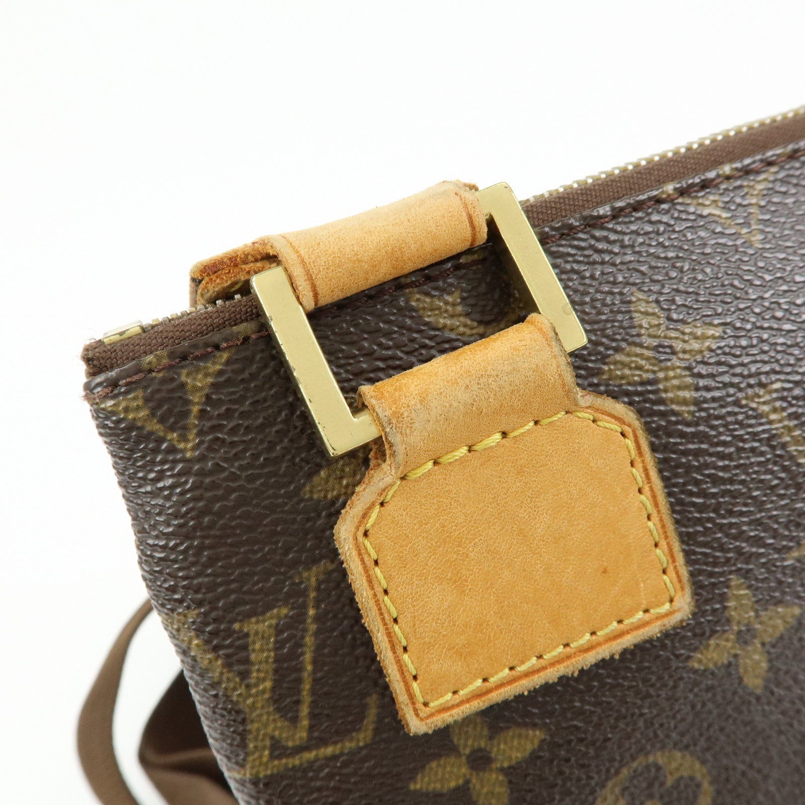 Louis Vuitton Monogram Pochette Bosphore Shoulder Bag Brown M40044