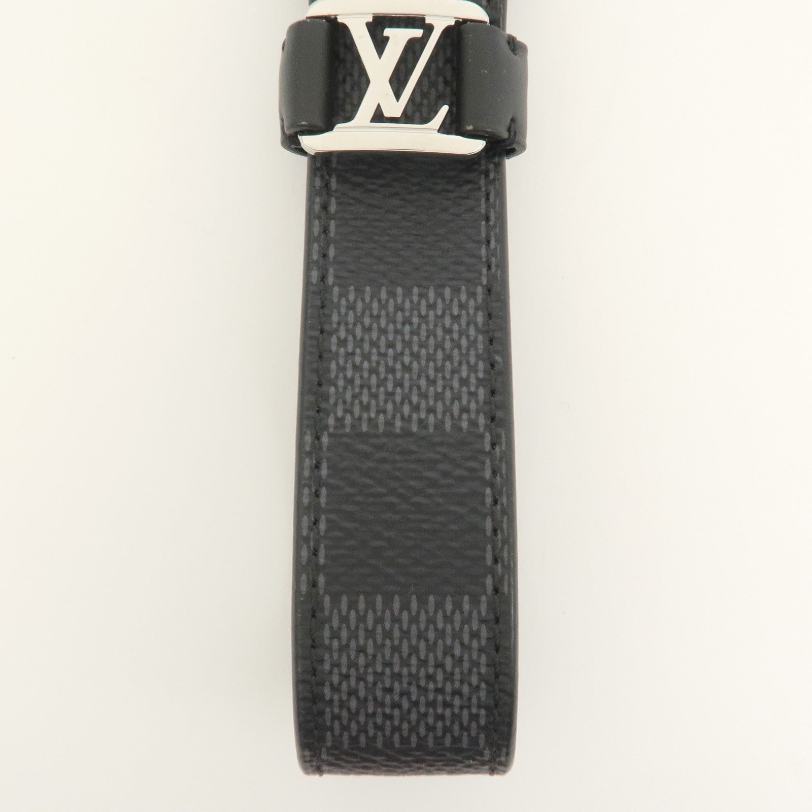 Louis Vuitton Damier Graphite Dragonne Key Chain Bag Charm M62706
