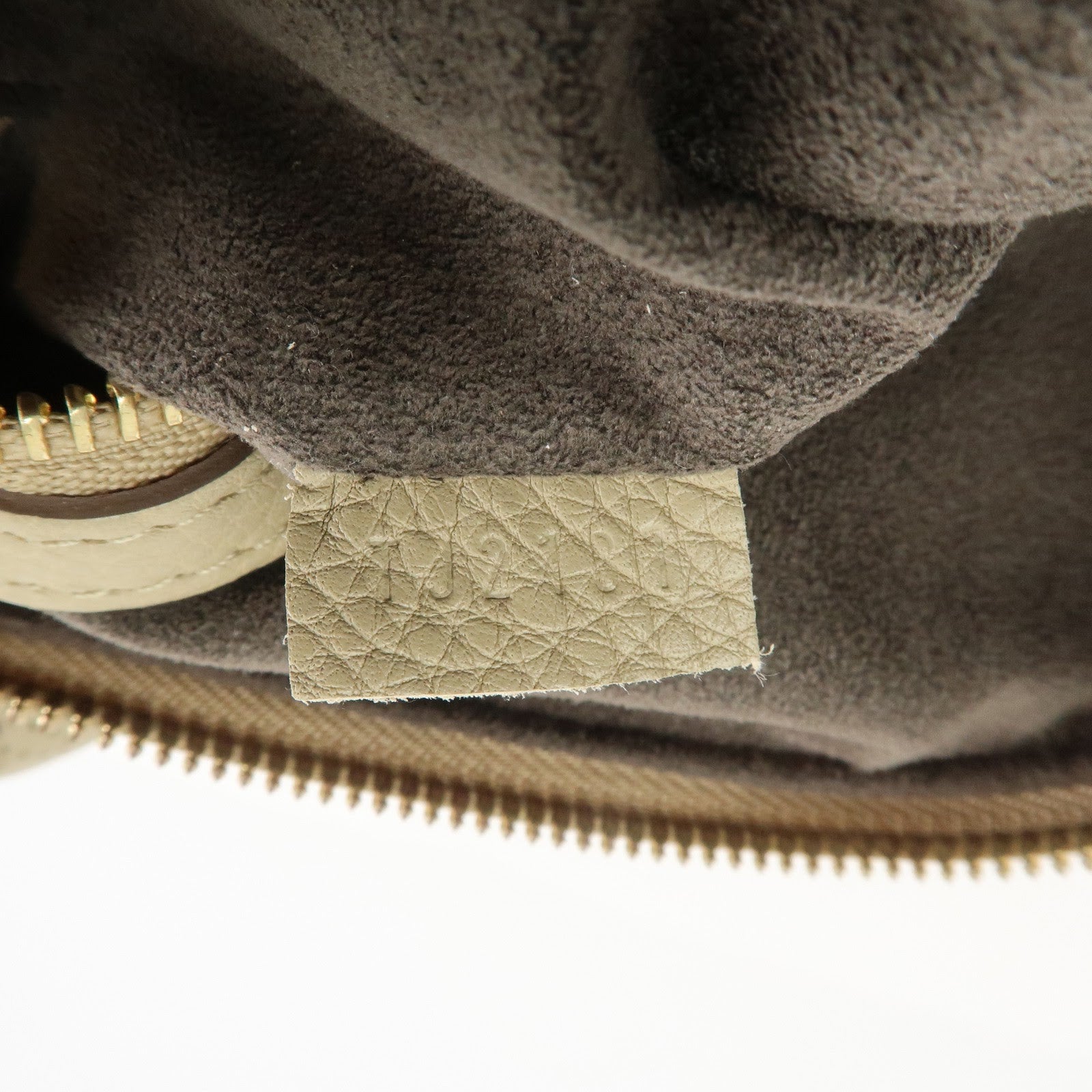 Louis Vuitton Galatea MM Leather Shoulder Bag Coquille Beige M93852