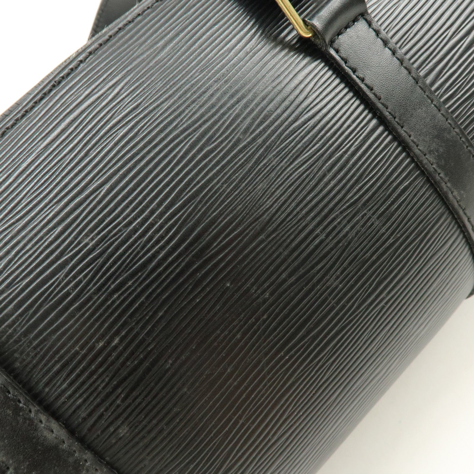 Louis Vuitton Epi Soufflot Shoulder Bag Hand Bag Noir M52222
