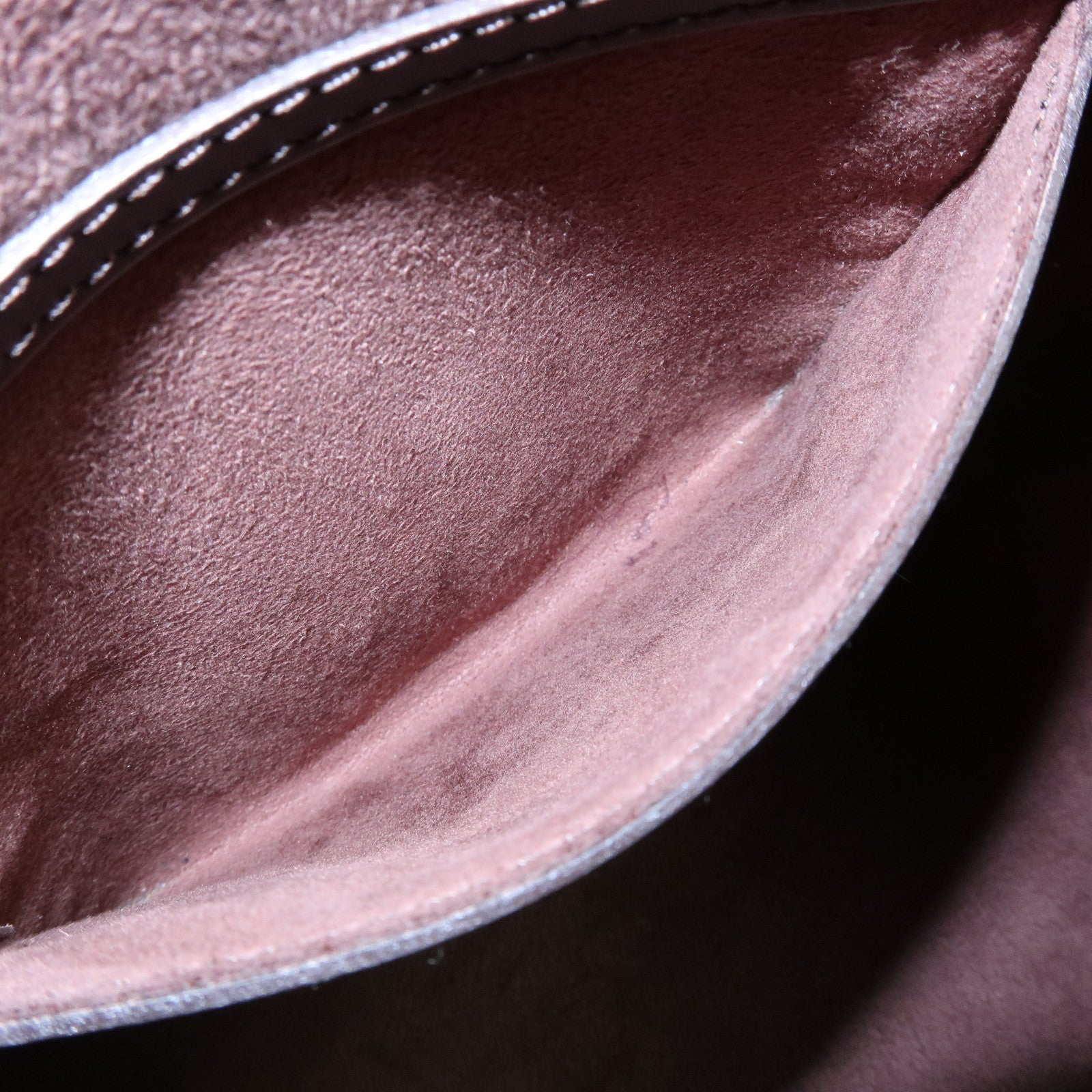 Louis Vuitton Epi Leather Alma Hand Bag Mocha M5214D