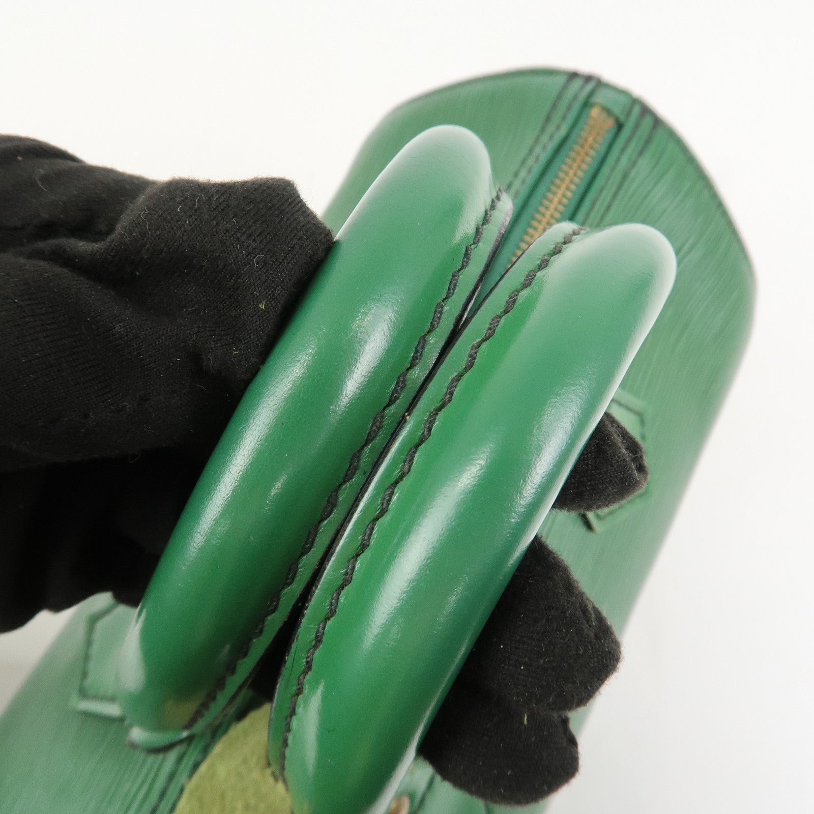 Louis Vuitton Epi Speedy 25 Hand Boston Bag Borneo Green M43014