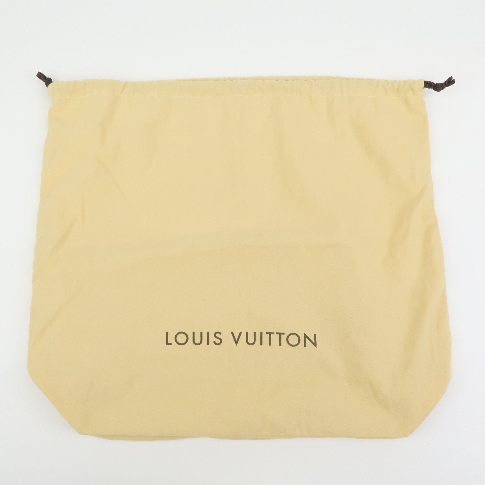 Louis Vuitton Set of 8 Dust Bag Storage Bag Drawstring Beige