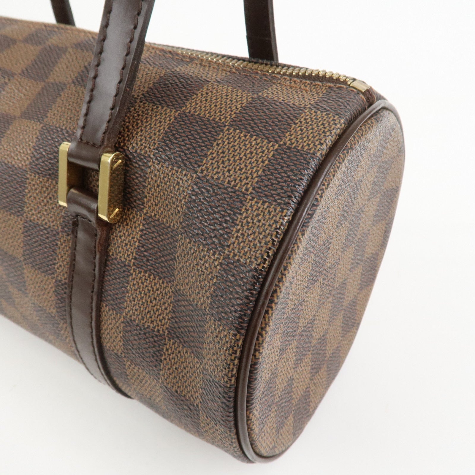Louis Vuitton Damier Ebene Papillon 26 Hand Bag Brown N51304