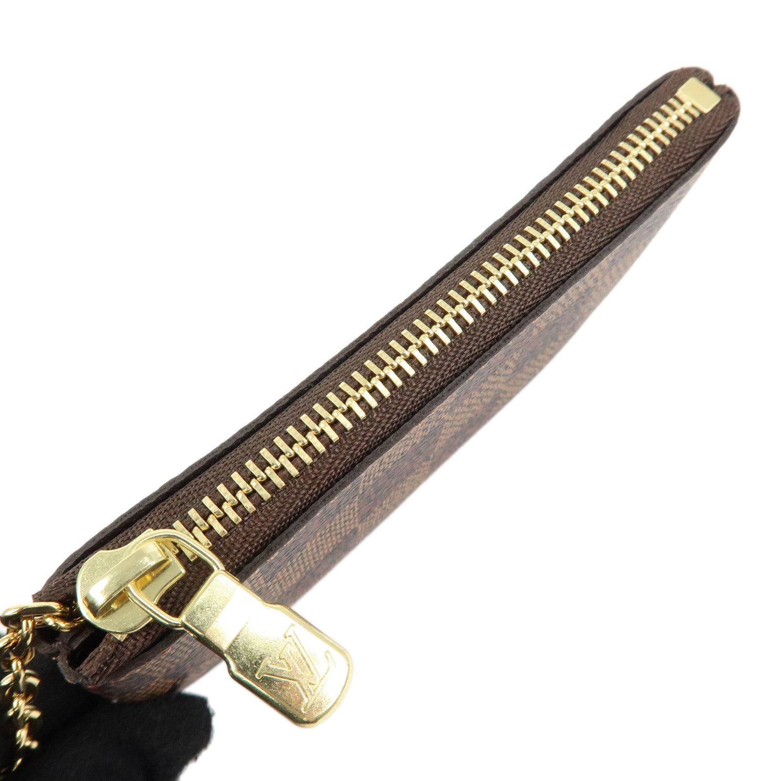 Louis Vuitton Damier Canvas Pochette Cles Damier Ebene N62658