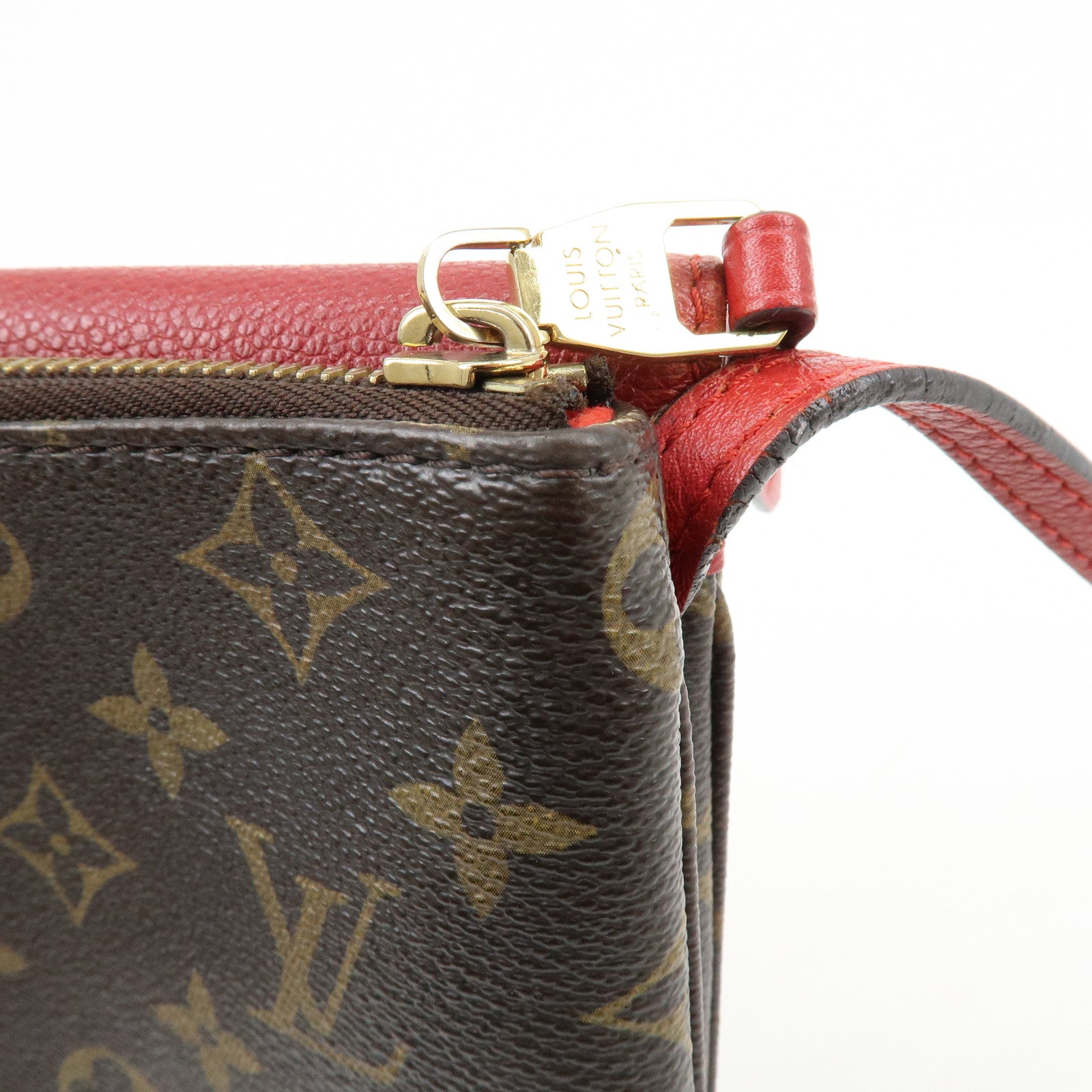 Louis Vuitton Monogram Twice Shoulder Crossbody Bag Cerise M50184