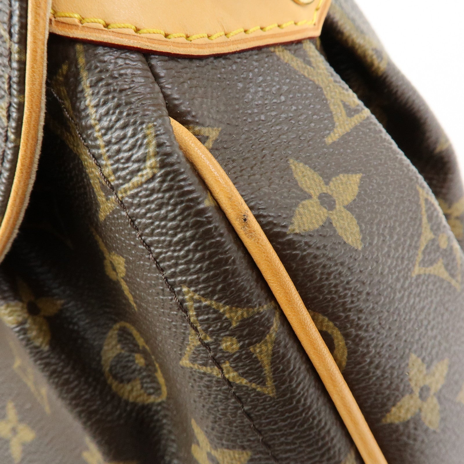 Louis Vuitton Monogram Beverly MM Shoulder Hand Bag Brown M40121