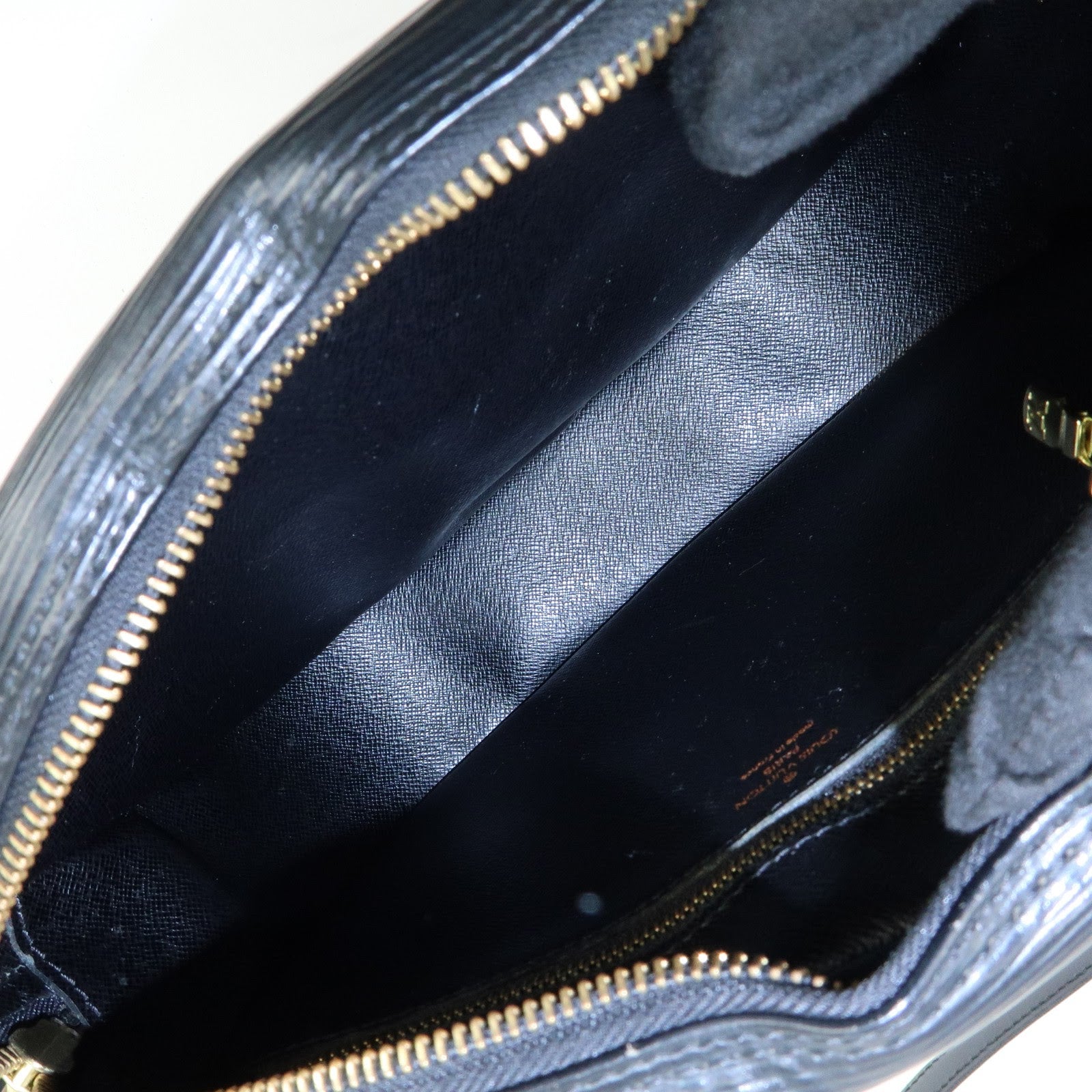 Louis Vuitton Epi Jeune Fille Shoulder Bag Noir M52152