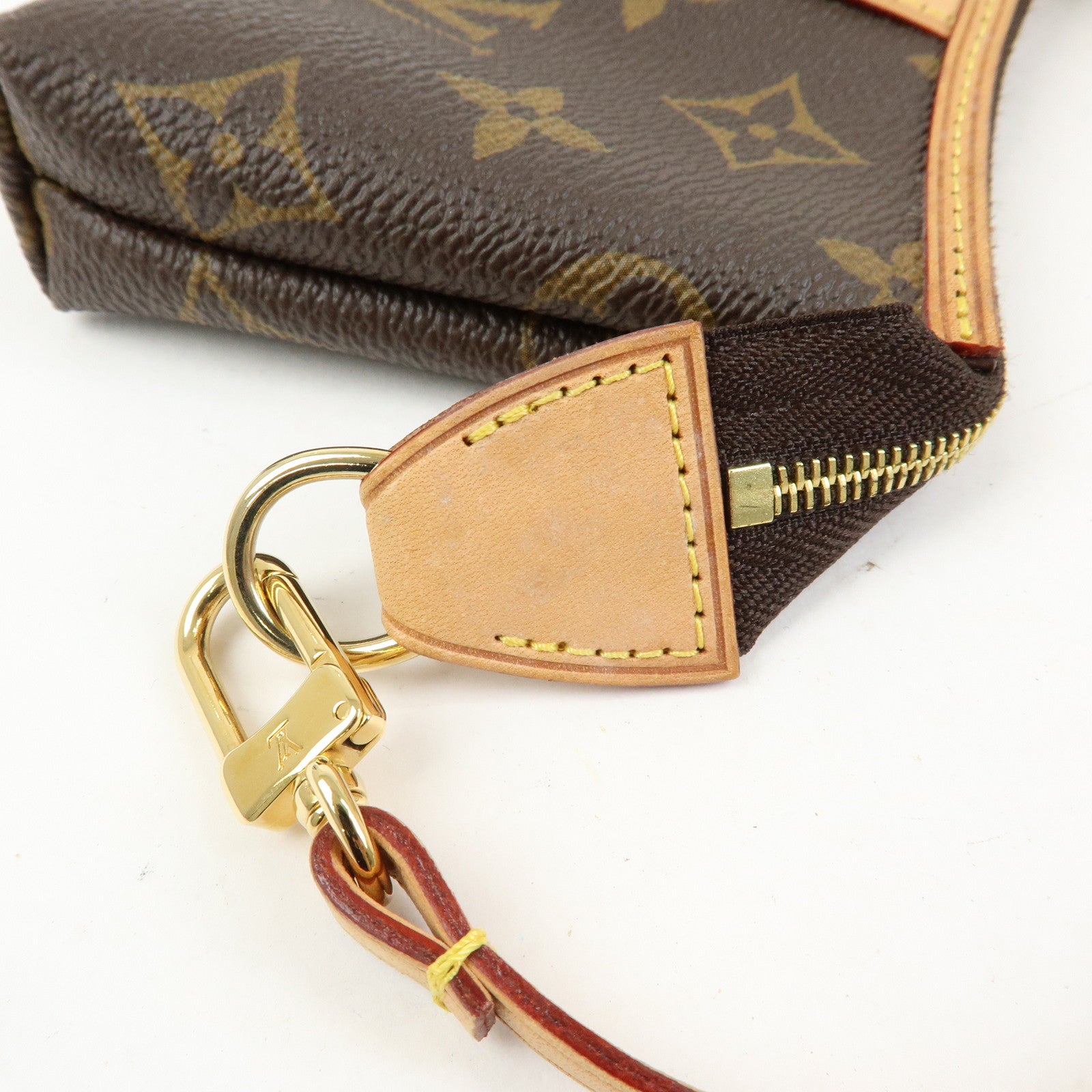 Louis Vuitton Monogram Mini Pochette Delightful Pouch Brown M40309