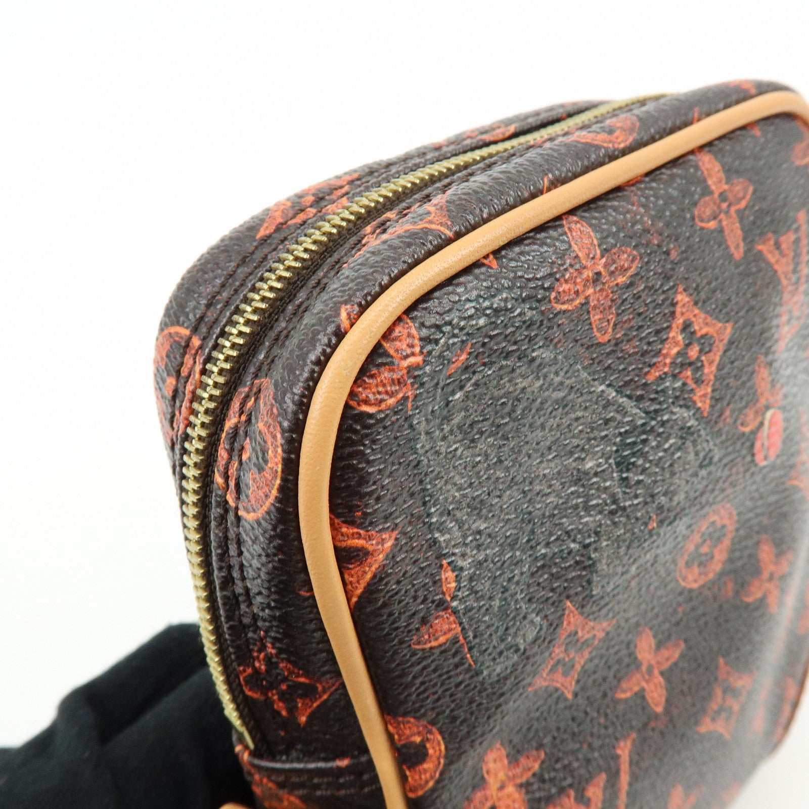 Louis Vuitton Catogram Paname Shoulder Bag Crossbody Brown M44399